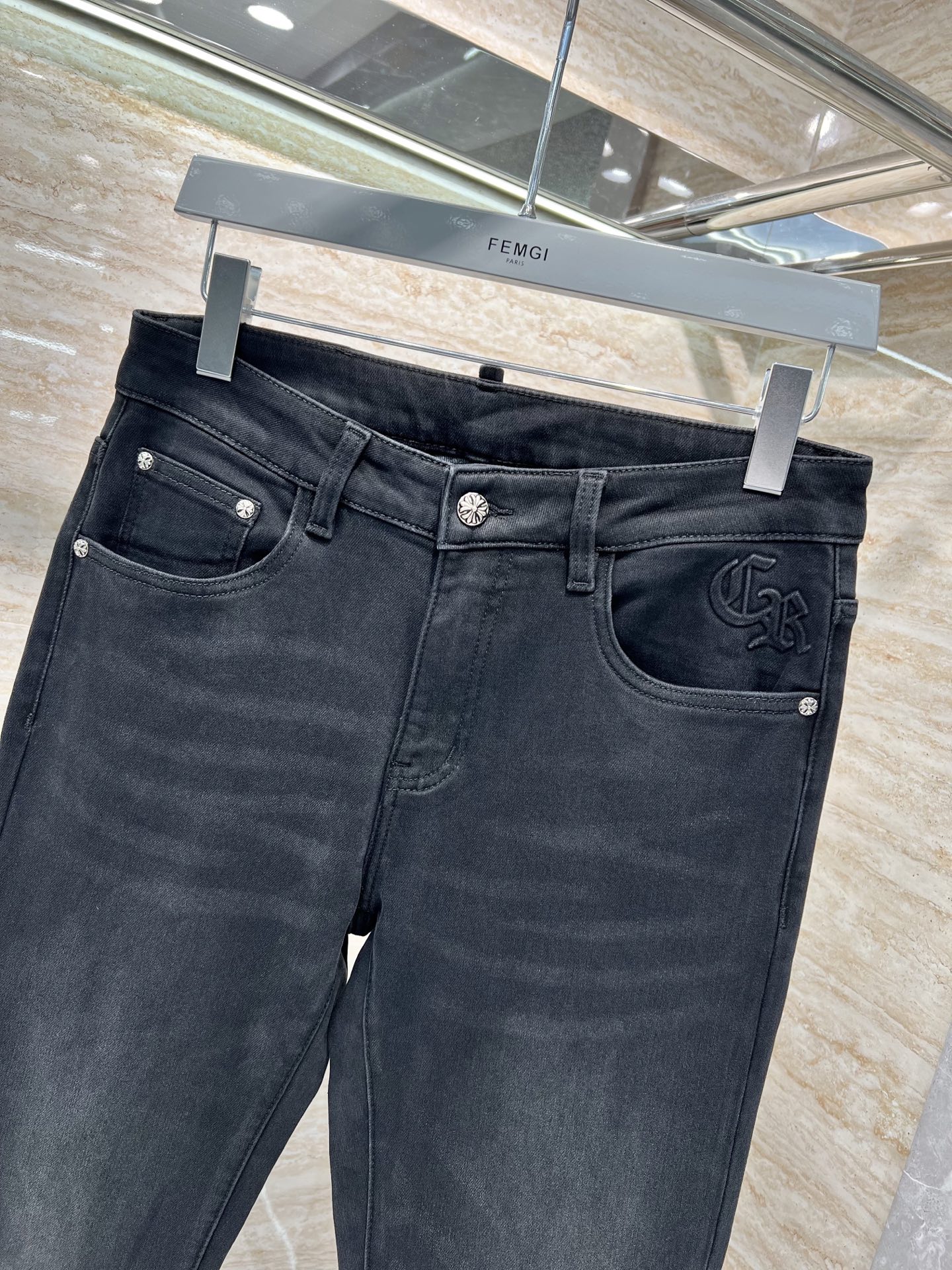 —— FEMGL ——𝟐𝟎𝟐𝟓秋冬上新高订轻奢牛仔 现货供应 特殊成份莱赛尔面料 加厚底抓绒𝟏𝟔𝟎𝟐# 
