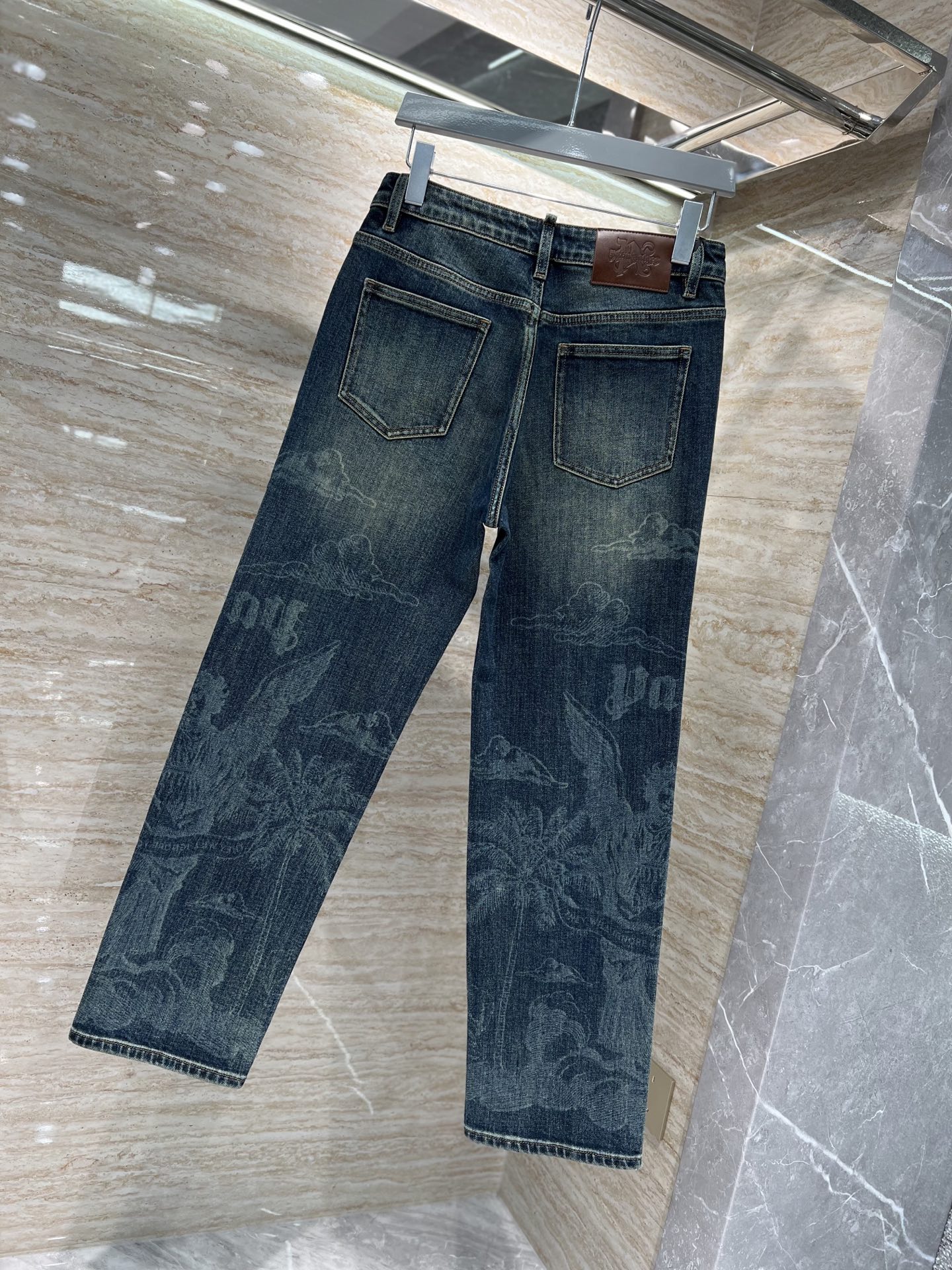 —— FEMGL ——𝟐𝟎𝟐𝟓秋冬上新高订欧货牛仔 现货供应 高端锦纶精梳棉面料𝟏𝟓𝟗𝟔# 直筒微阔兰牛