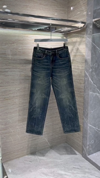 —— FEMGL ——𝟐𝟎𝟐𝟓秋冬上新高订欧货牛仔 现货供应 高端锦纶精梳棉面料𝟏𝟓𝟗𝟔# 直筒 微阔兰