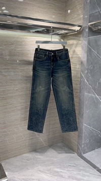 —— FEMGL ——𝟐𝟎𝟐𝟓秋冬上新高订欧货牛仔 现货供应 高端锦纶精梳棉面料𝟏𝟓𝟗𝟕# 直筒微阔兰牛