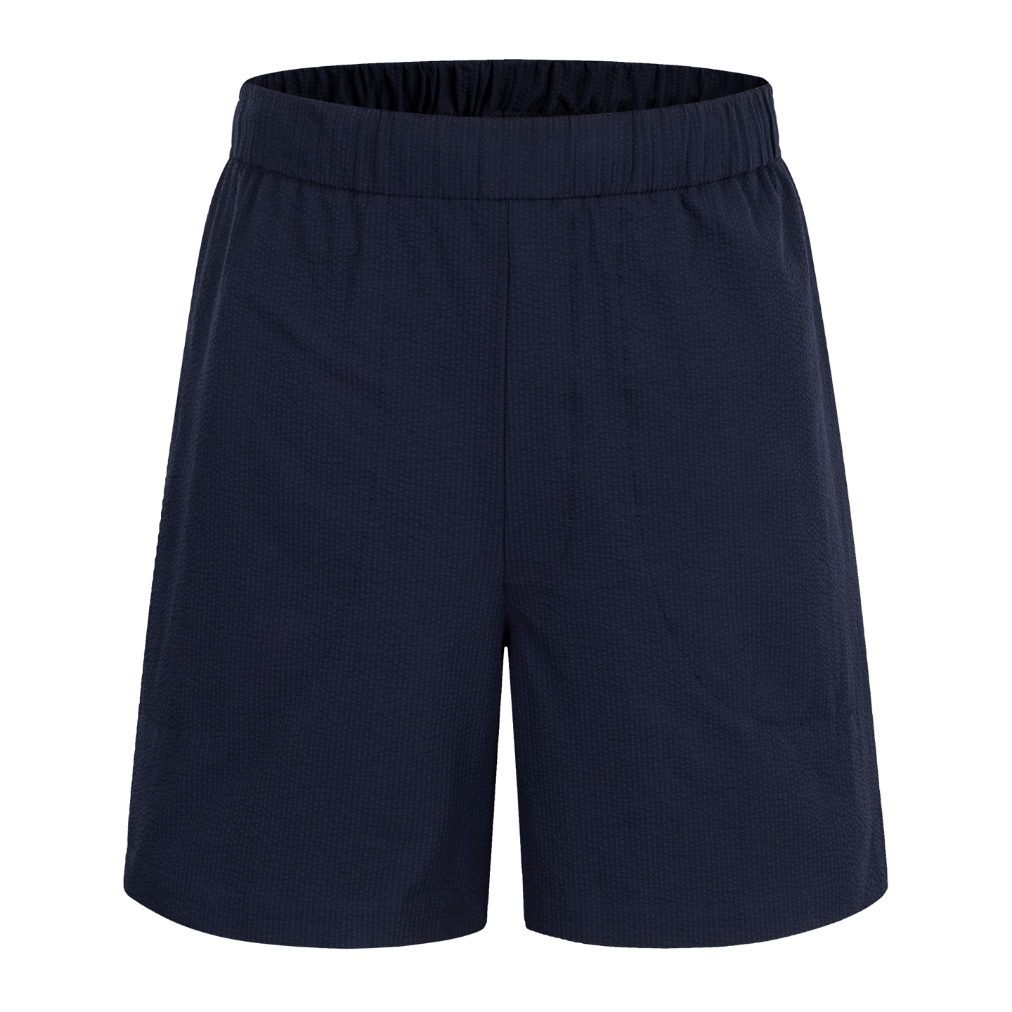 【Suministro exclusivo】 Pantalón corto de Moncler con textura burbuja y etiqueta. La tela utiliza tejido de mezcla de al…