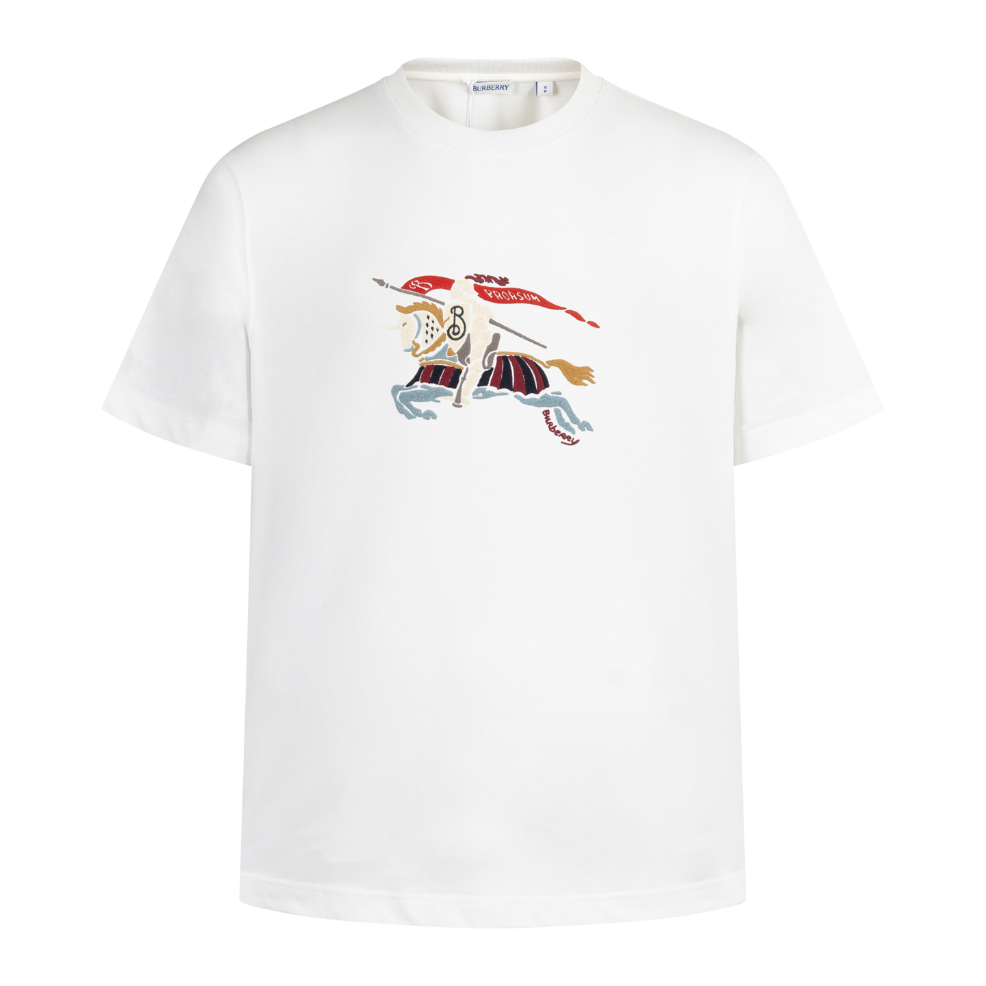 [Suministro exclusivo] BBR Valentine's Day Limited Color War Horse Manga corta (Blanco) La tela está hecha de tela lisa…