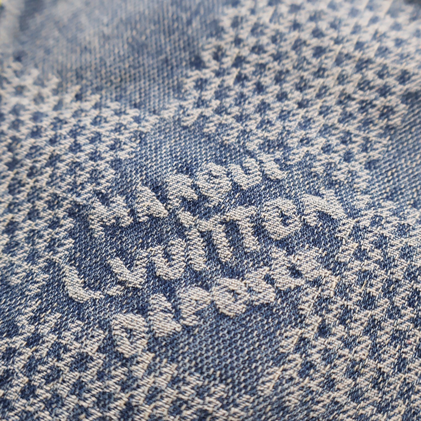 Louis Vuitton 1v 25SS 棋盘格牛仔短袖衬衫