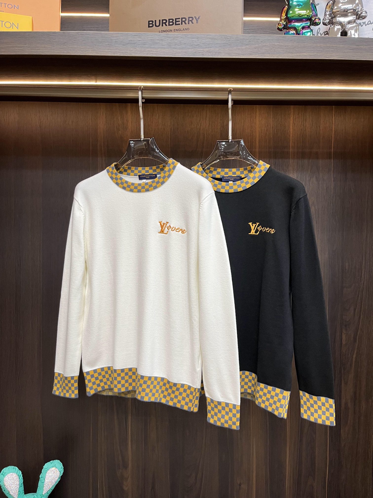Louis Vuitton Clothing Sweatshirts Printing Wool Fall/Winter Collection Long Sleeve