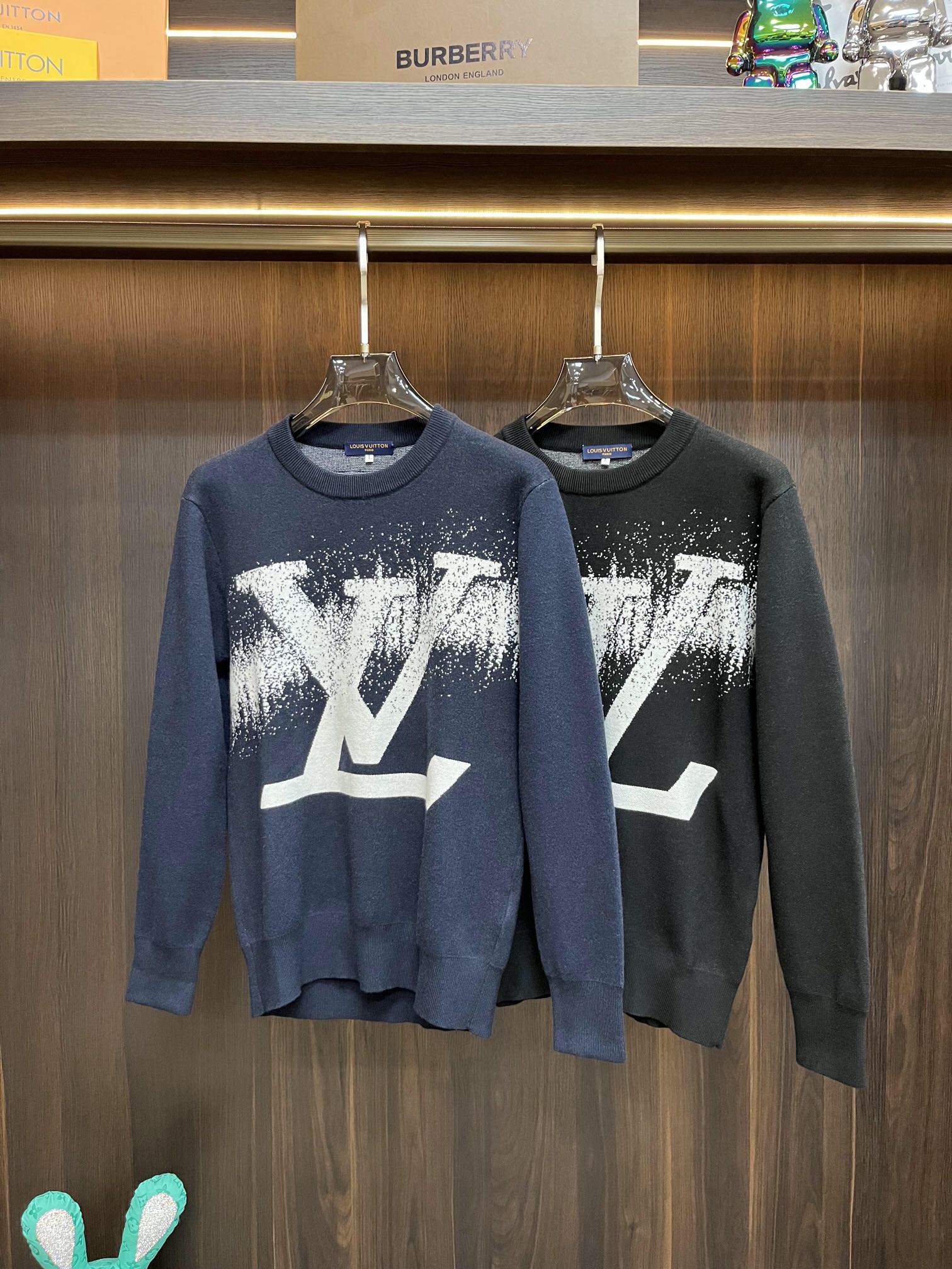 Louis Vuitton Clothing Sweatshirts Printing Wool Fall/Winter Collection Long Sleeve