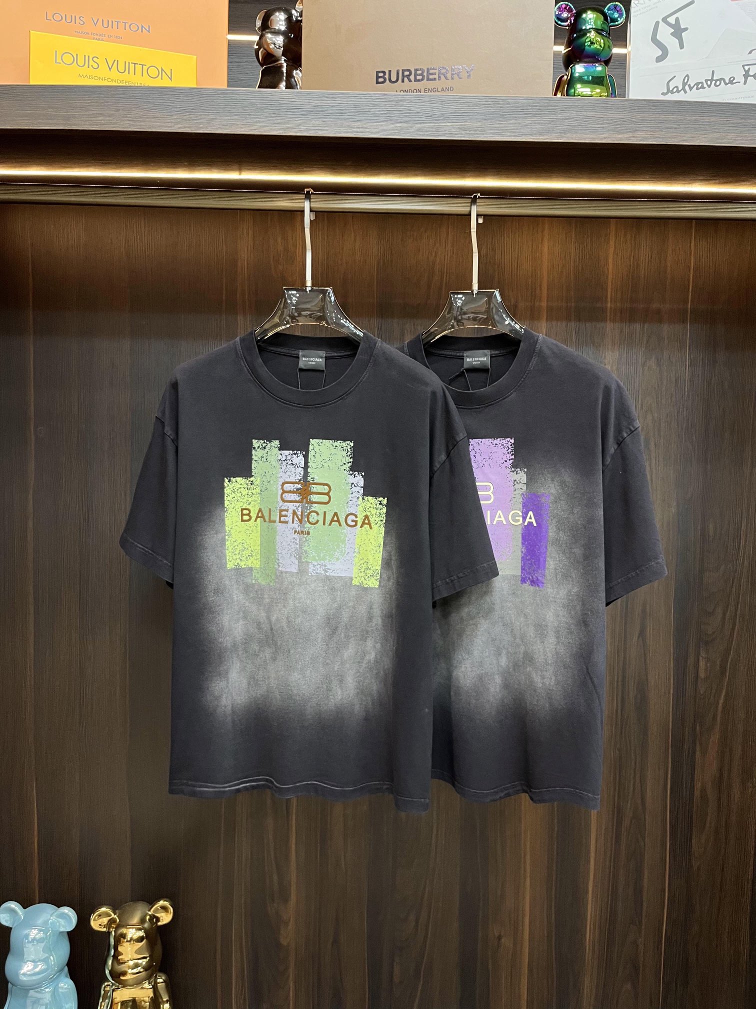 Goed
 Balenciaga Kleding T-Shirt Afdrukken Lentecollectie Joggingbroek