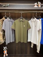Moncler Clothing Polo T-Shirt Acheter des répliques
 Embroidery Cotton Fashion Short Sleeve