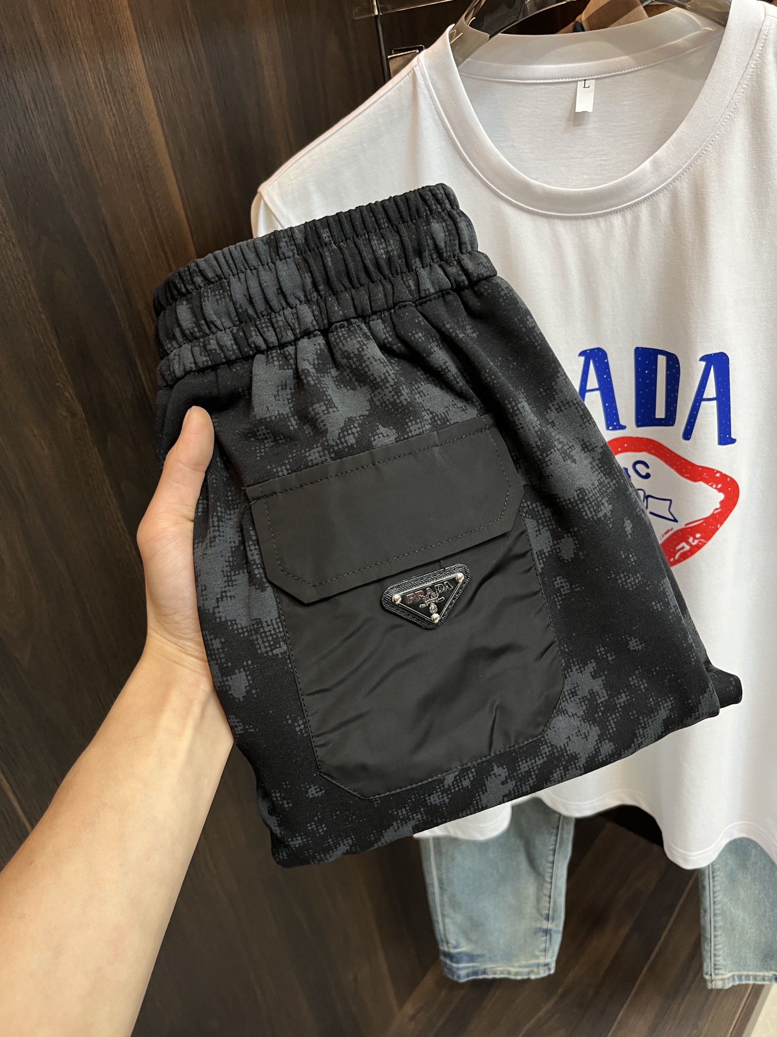 Prada Kleding Korte Broek Fashion Casual