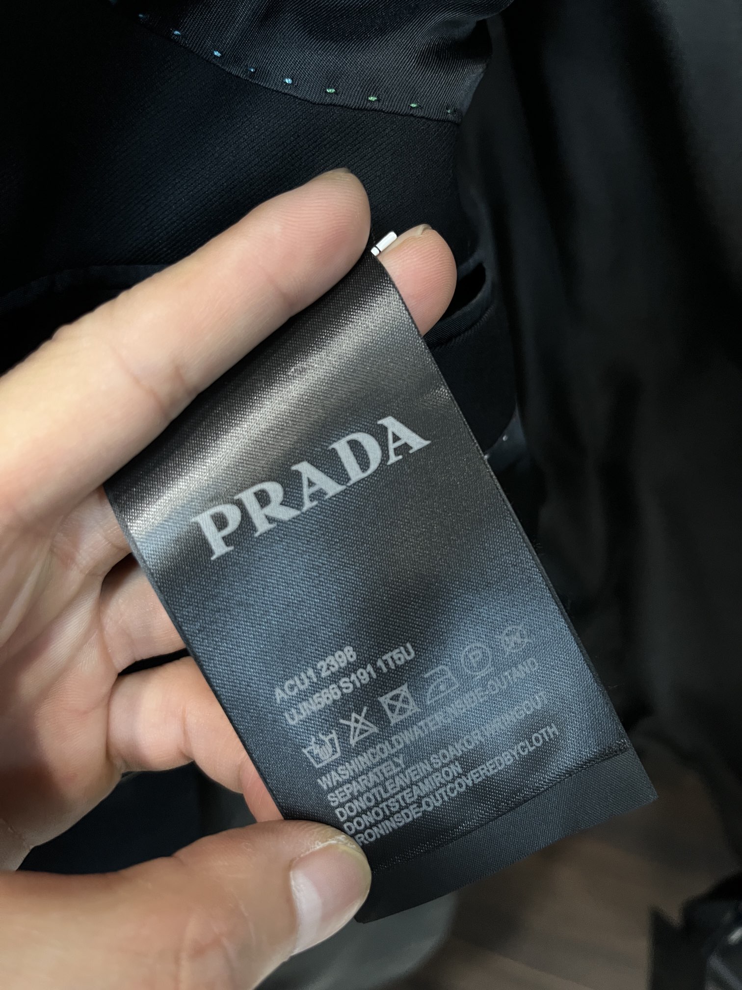 主推Prada独家专供秋冬新款西装套装D普拉达高端欧版套西潮流时尚休闲西装外套套装羊毛面料西装透气舒适度