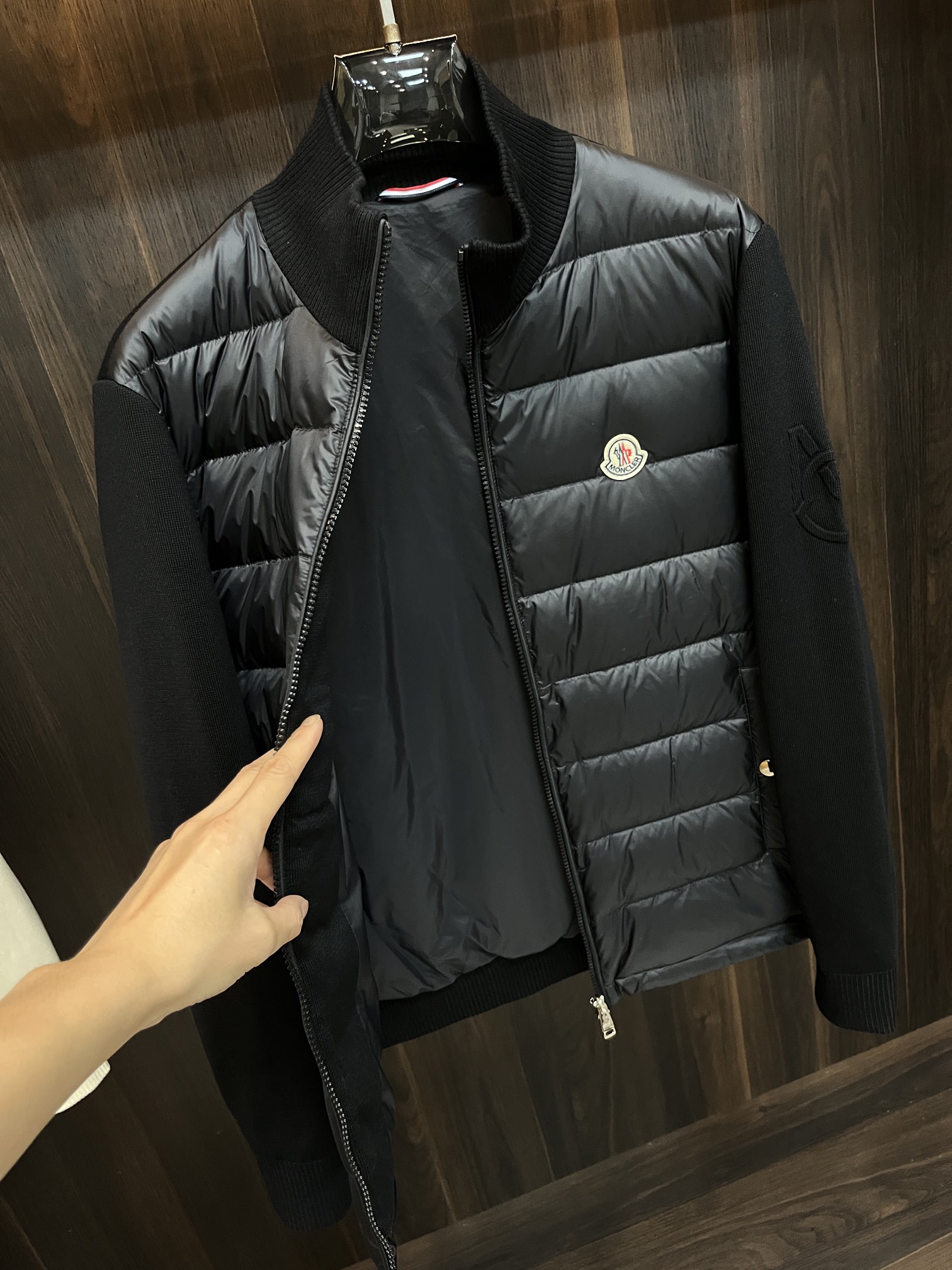 主推Moncler2024ss秋季新款发布蒙口轻奢休闲立领羽绒服外套秋冬新品羽绒外套时尚潮流休闲羽绒夹克