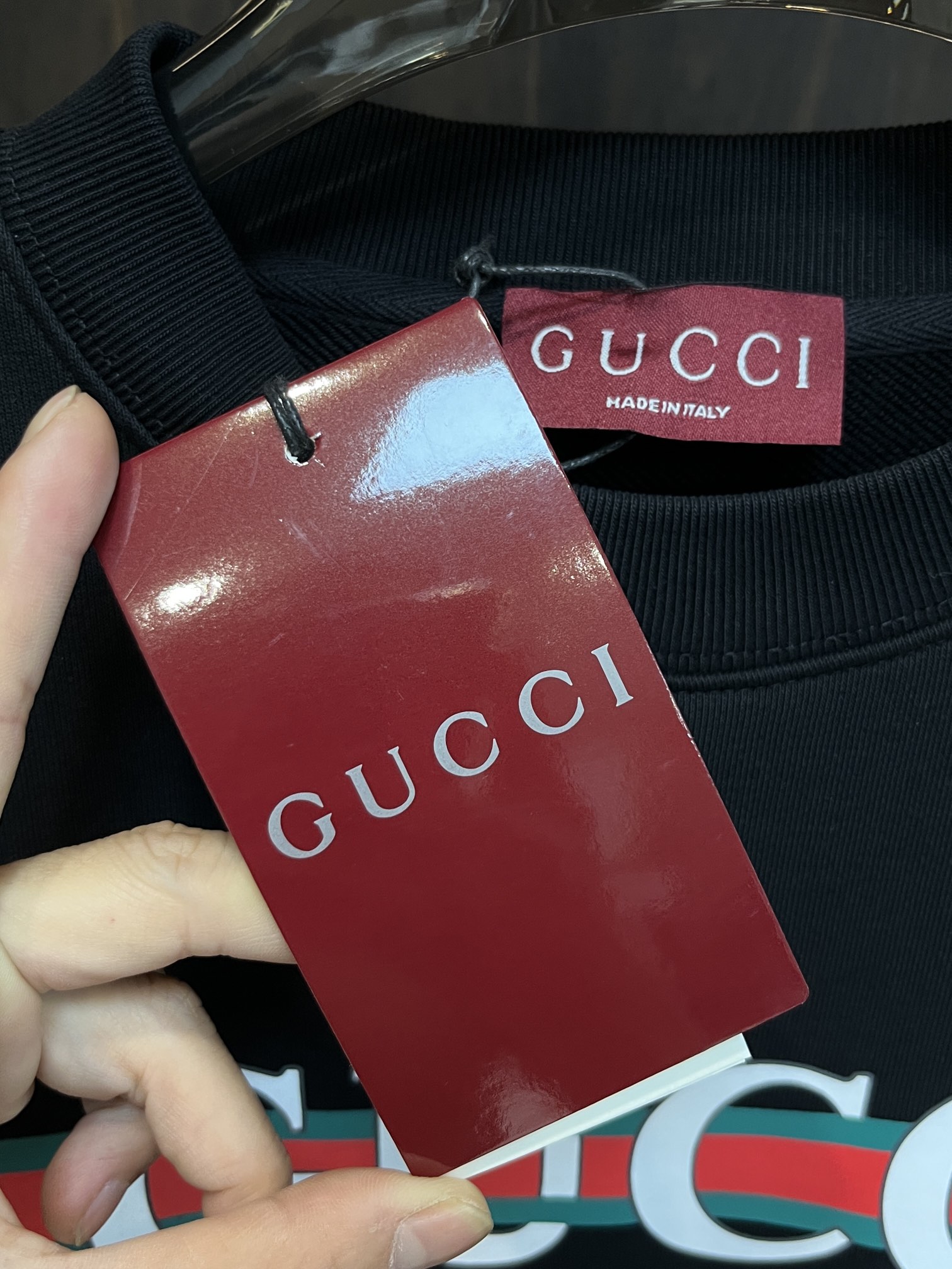 主推Gucci古驰最高版独家高端定制圆领卫衣！15年专业卫衣无论是面料上还是版型上都是完美越级精美工艺圆