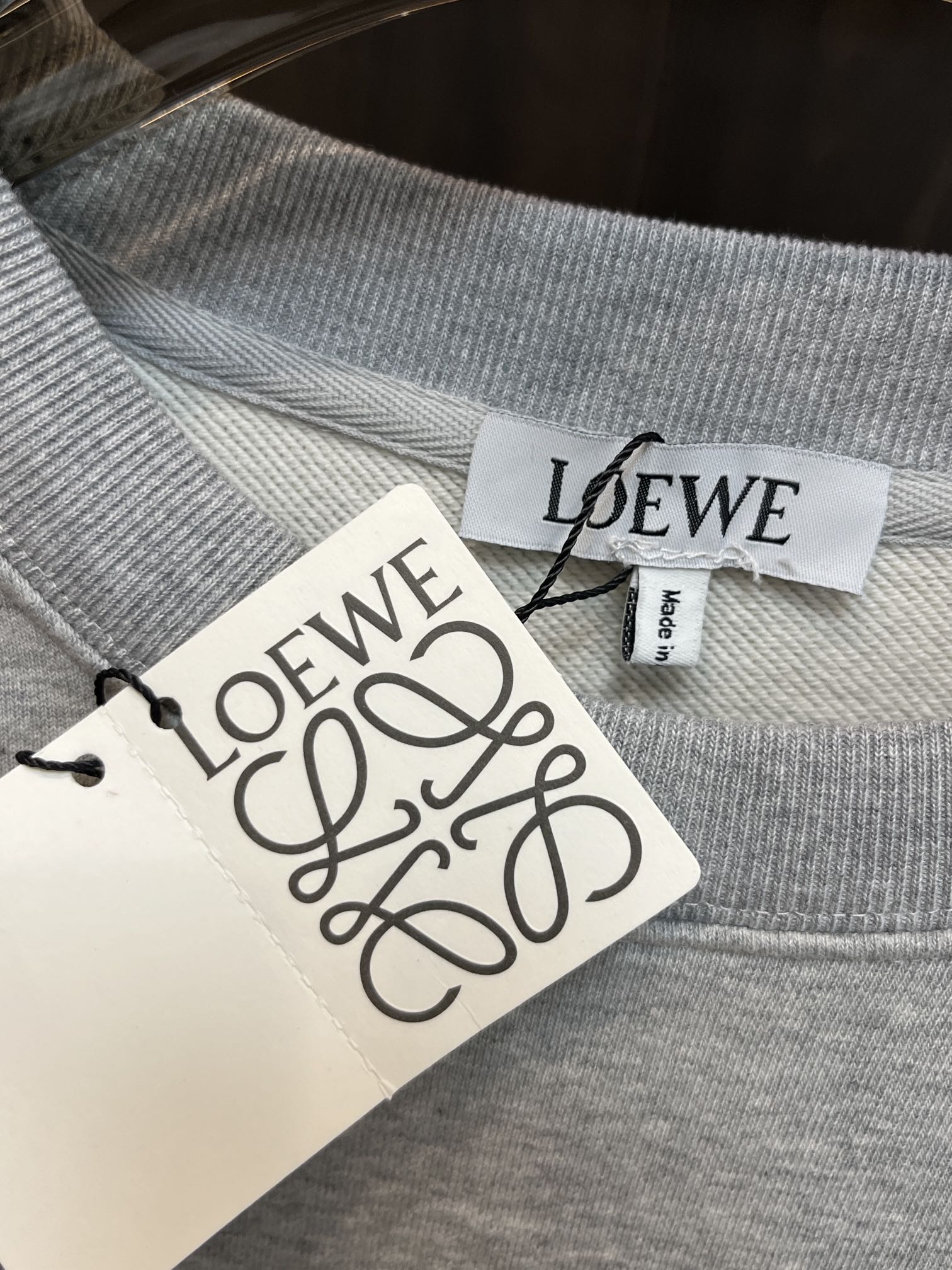 主推Loewe罗意威最高版独家高端定制圆领卫衣！15年专业卫衣无论是面料上还是版型上都是完美越级精美工艺