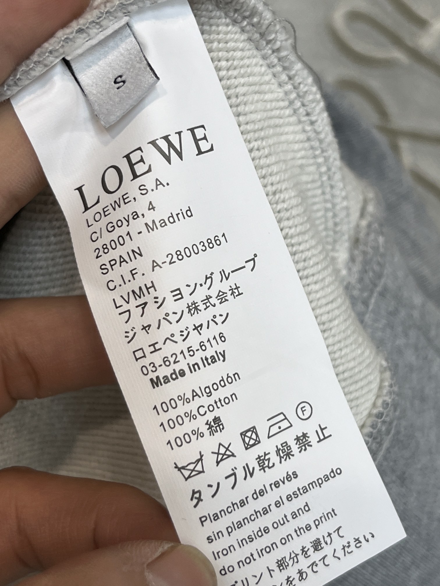 主推Loewe罗意威最高版独家高端定制圆领卫衣！15年专业卫衣无论是面料上还是版型上都是完美越级精美工艺