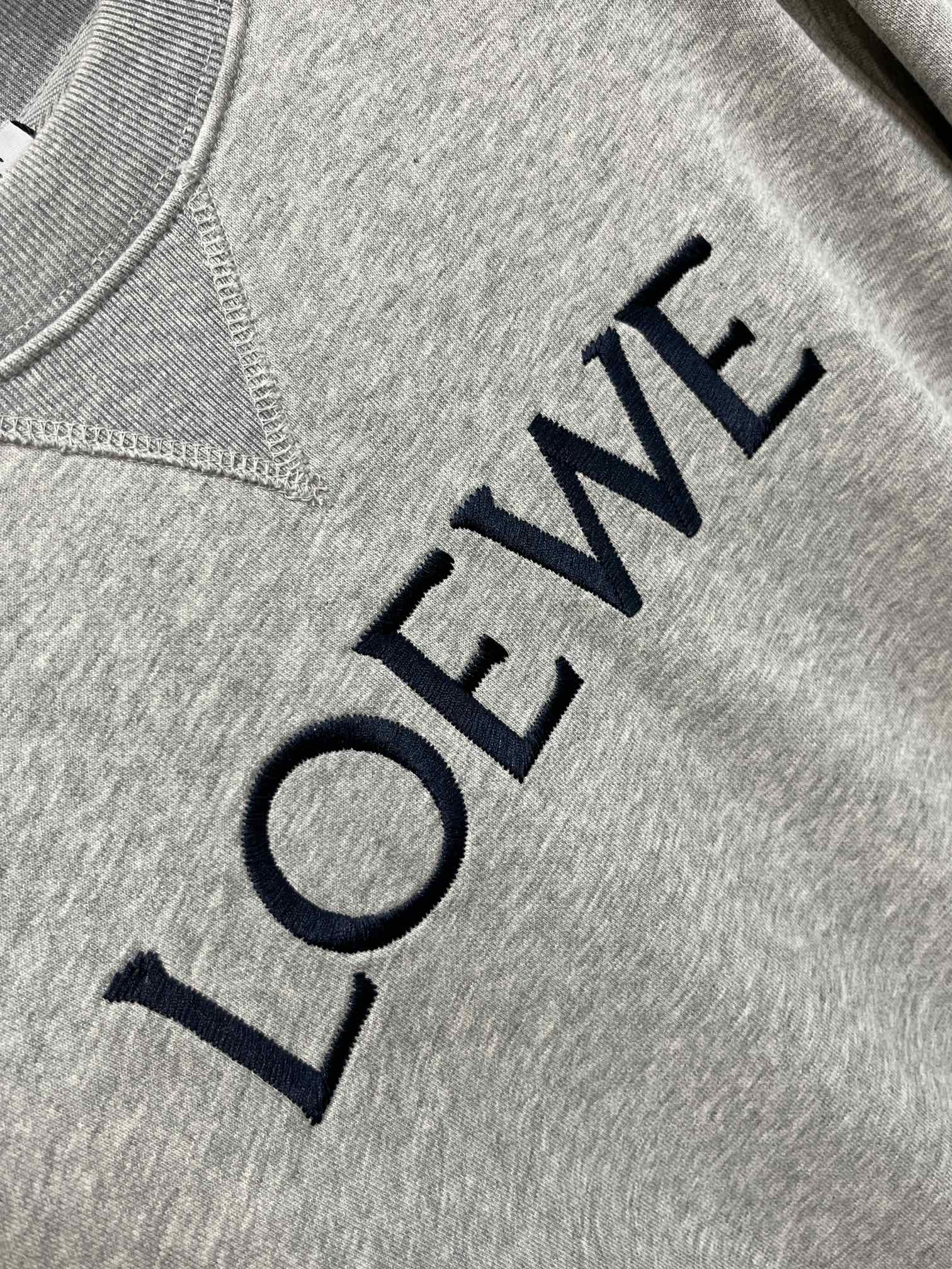 主推Loewe罗意威最高版独家高端定制圆领卫衣！15年专业卫衣无论是面料上还是版型上都是完美越级精美工艺