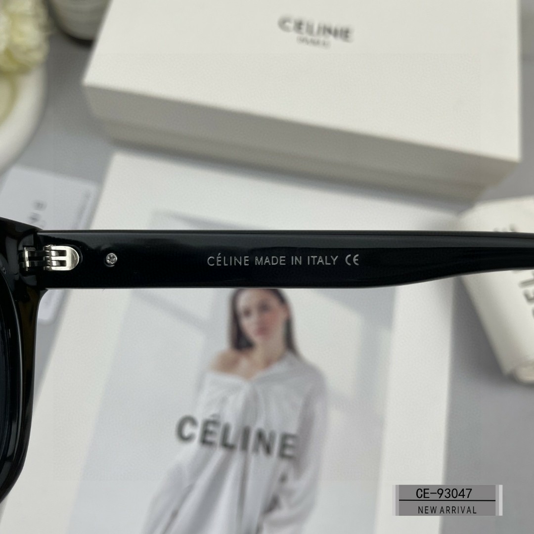 .法国塞林-CELINE️.宝丽来树脂偏光镜片️.TR90镜架轻便佩戴舒适.size58-17-142.