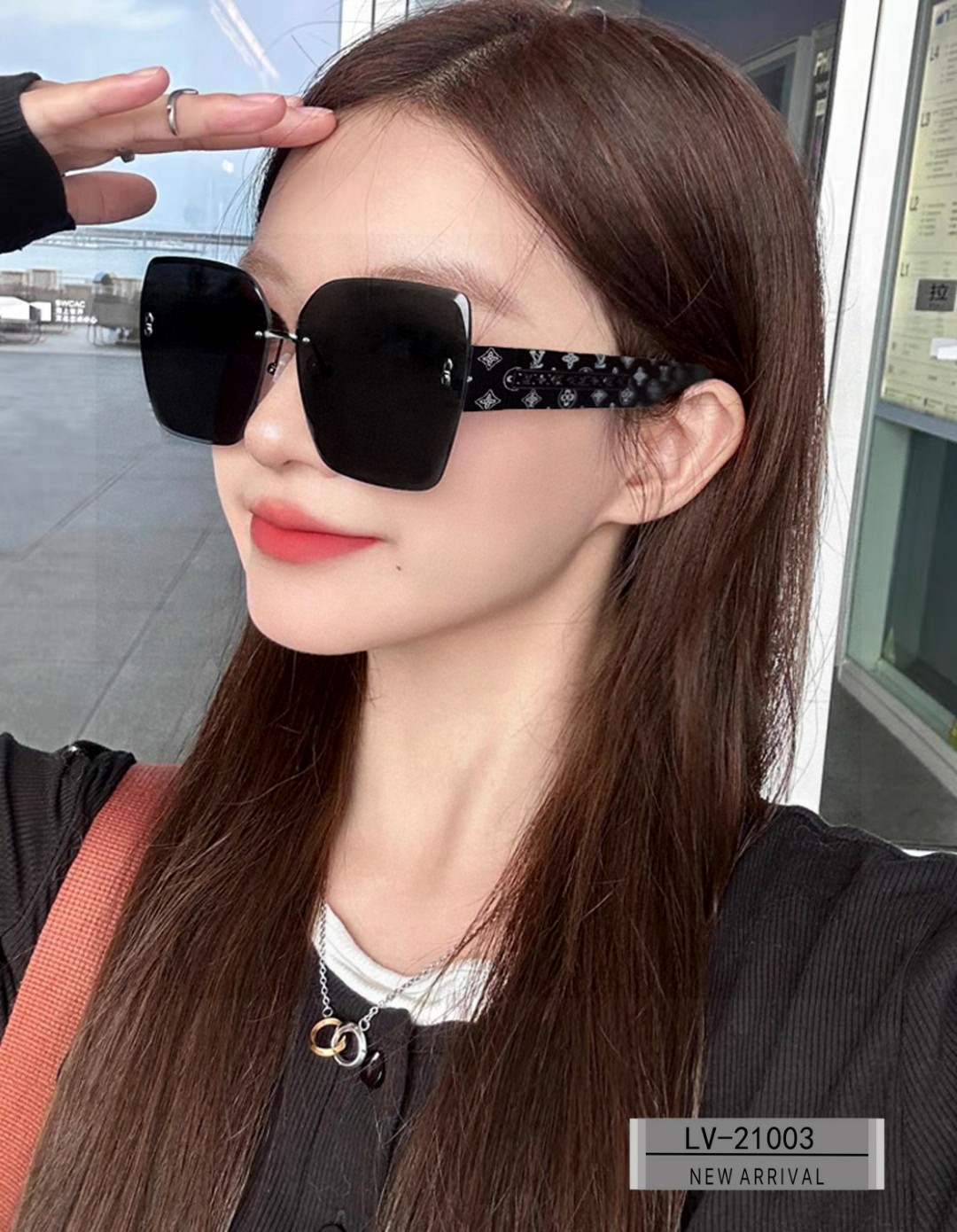 NO:266754,.【Louis Vuitton-LV】.【Polaroid resin lens】.【TR frame is light and comfortable to wear】.【size-13-】.【New sunglasses reduce the burden of strong light, same as celebrities, block harmful light and prevent radiation, essential products for travel and matching clothes, you can also use it when driving!  Lead the new fashion concept and don't let the sun disturb your interest.Model21003♀】Glasses, sunglasses, sunglasses, glasses, louis vuitton, louis vuitton19860909.【路易威登-LV】 .【宝丽来树脂镜片】 .【TR镜架轻便佩戴舒适】 .【size-13-】 .【新款太阳镜减轻强光负担,明星同款,遮挡有害光线防辐射,出行旅游搭配衣服必备品,开车也可以用哦！引领时尚新概念,不让阳光打扰你的兴致.Model21003♀】眼镜墨镜太阳镜,眼镜,louis vuitton,louis vuitton,glasses