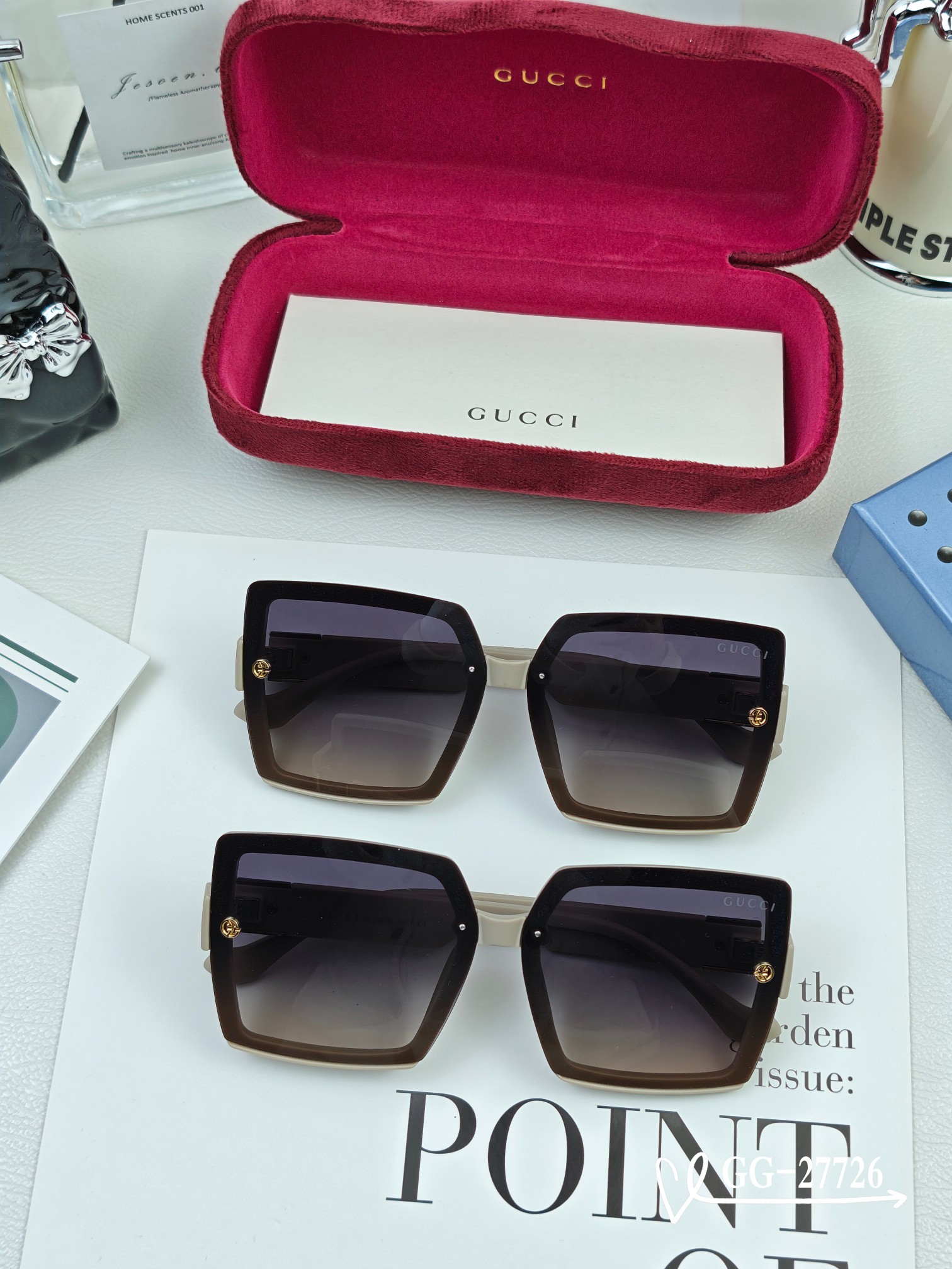   👓.【意大利古奇-GUCCI】
         🕶.【宝丽来树脂高清镜片】
         ⭐️