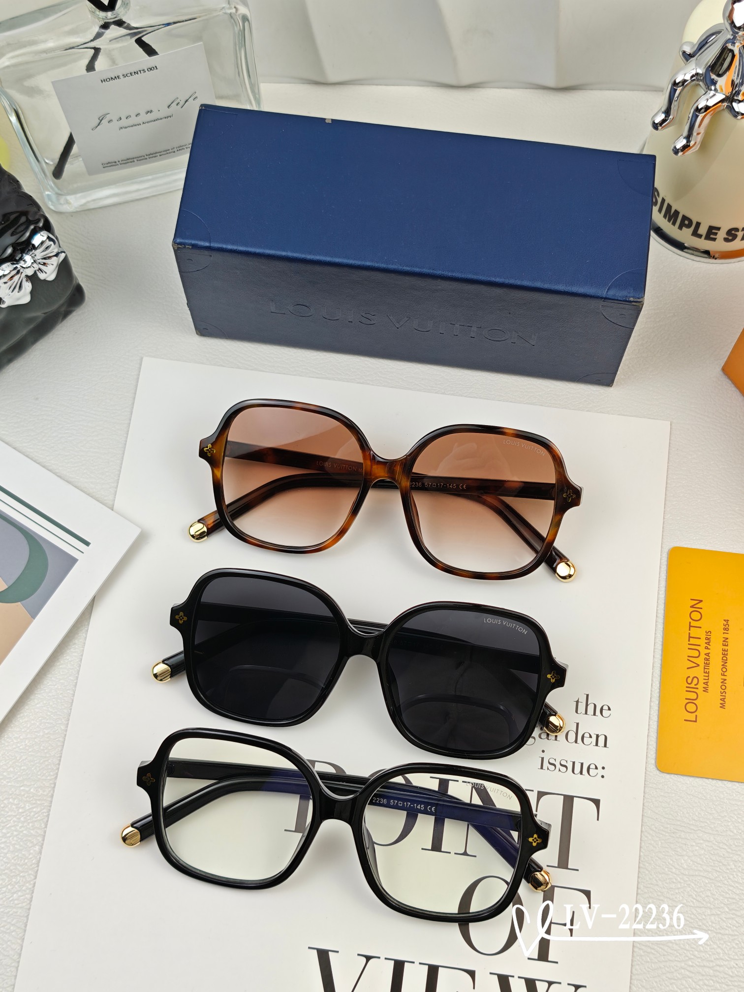  👓.【路易威登-LV】
         🕶.【宝丽来树脂镜片】
         ⭐️.【PC镜架