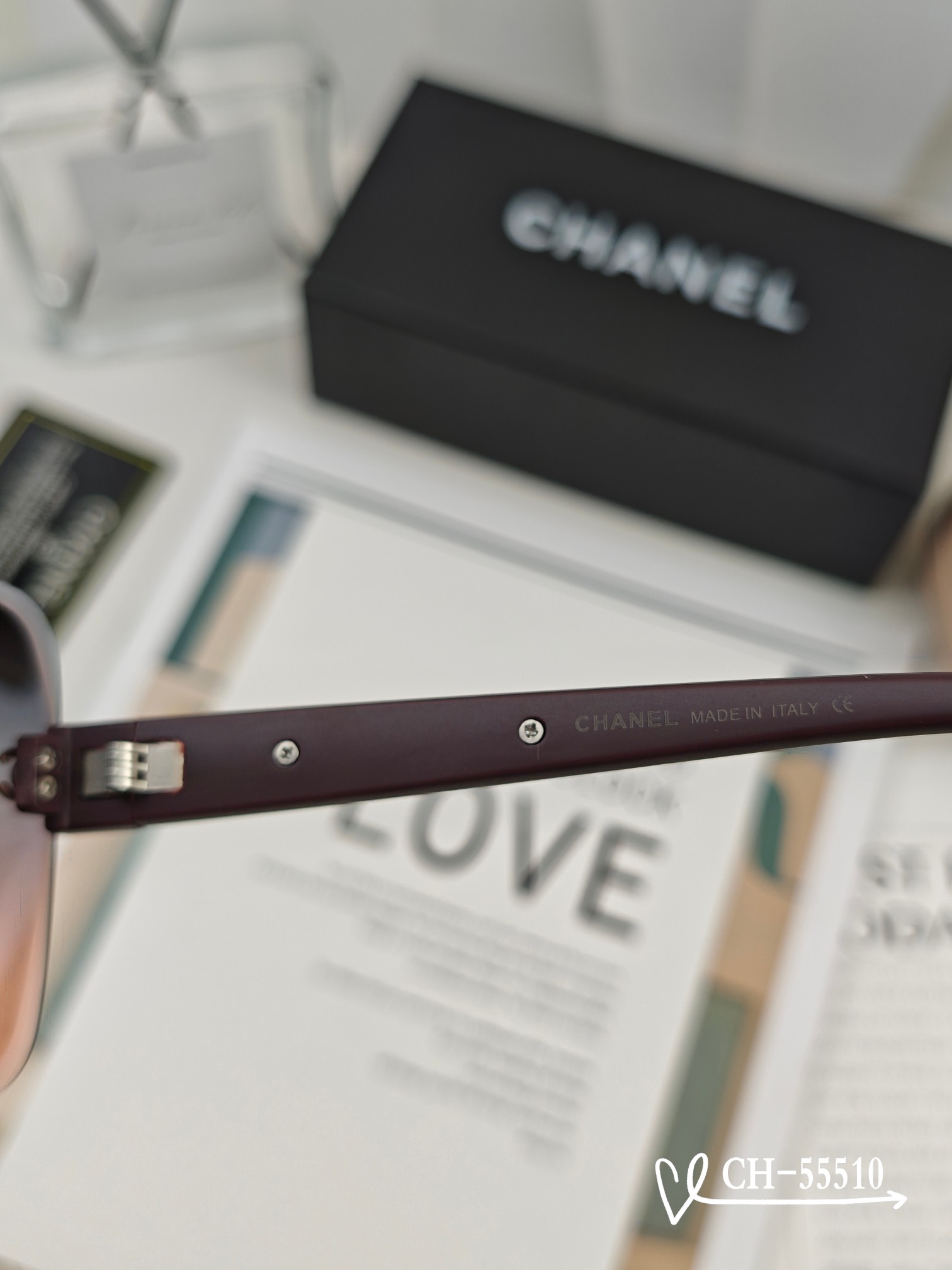   👓.【法国香奈儿-CHANEL】
         🕶.【宝丽来树脂高清镜片】
         ⭐
