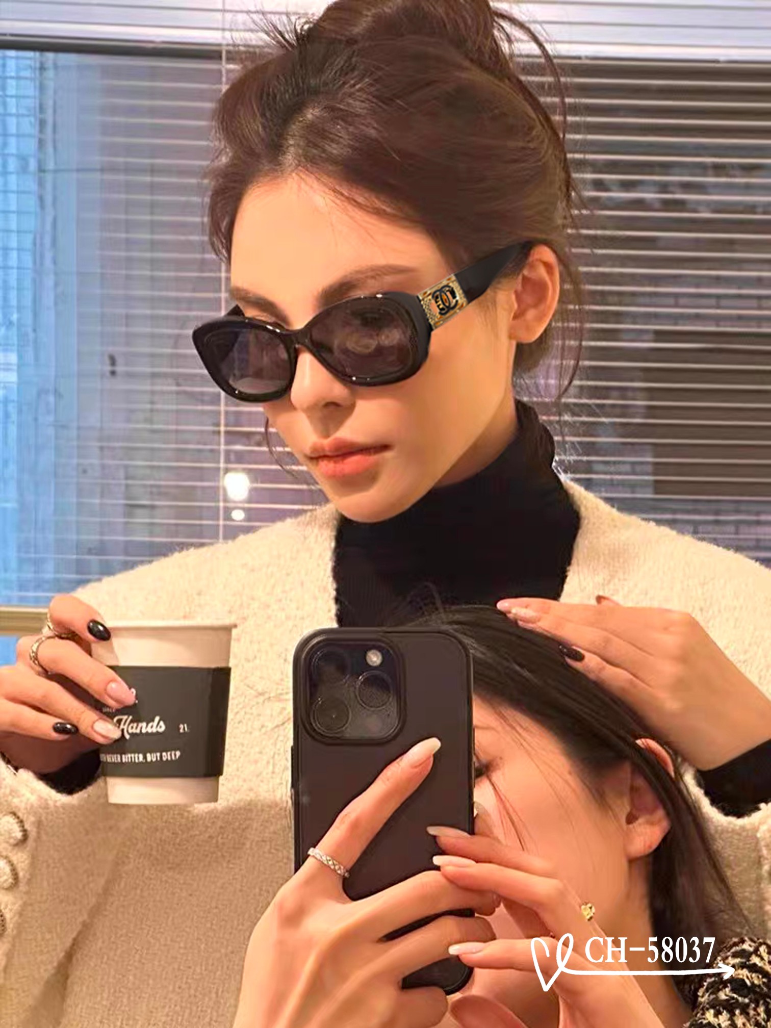   👓.【法国香奈儿-CHANEL】
         🕶.【宝丽来树脂高清镜片】
         ⭐