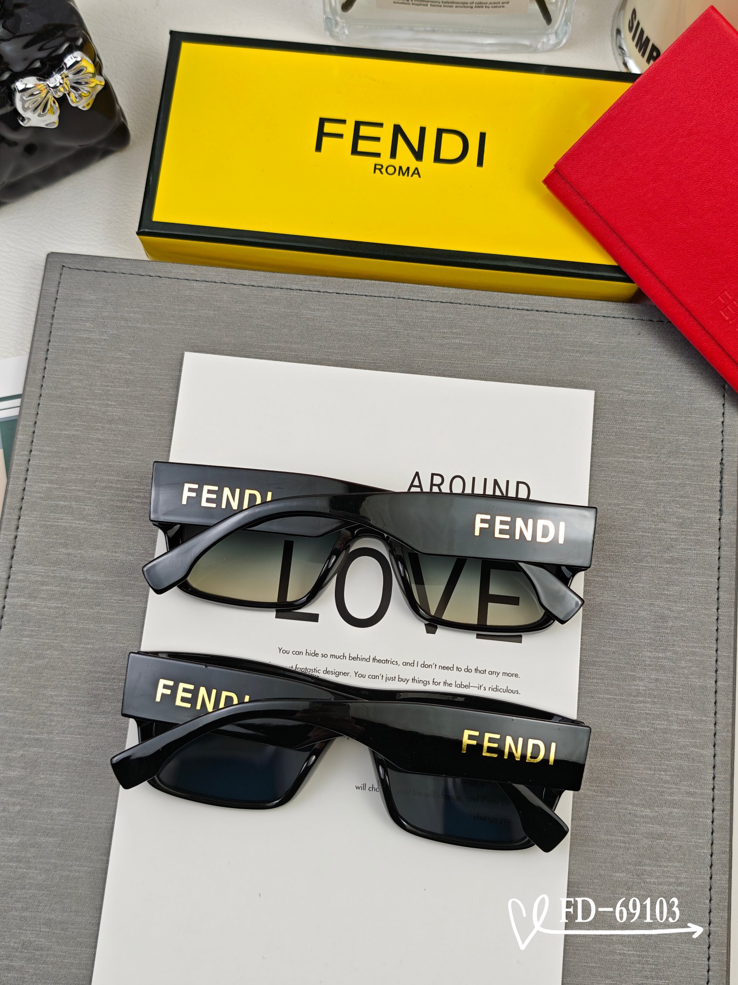   👓.【意大利芬迪-FENDI】
         🕶.【宝丽来树脂偏光镜片】
         ⭐️