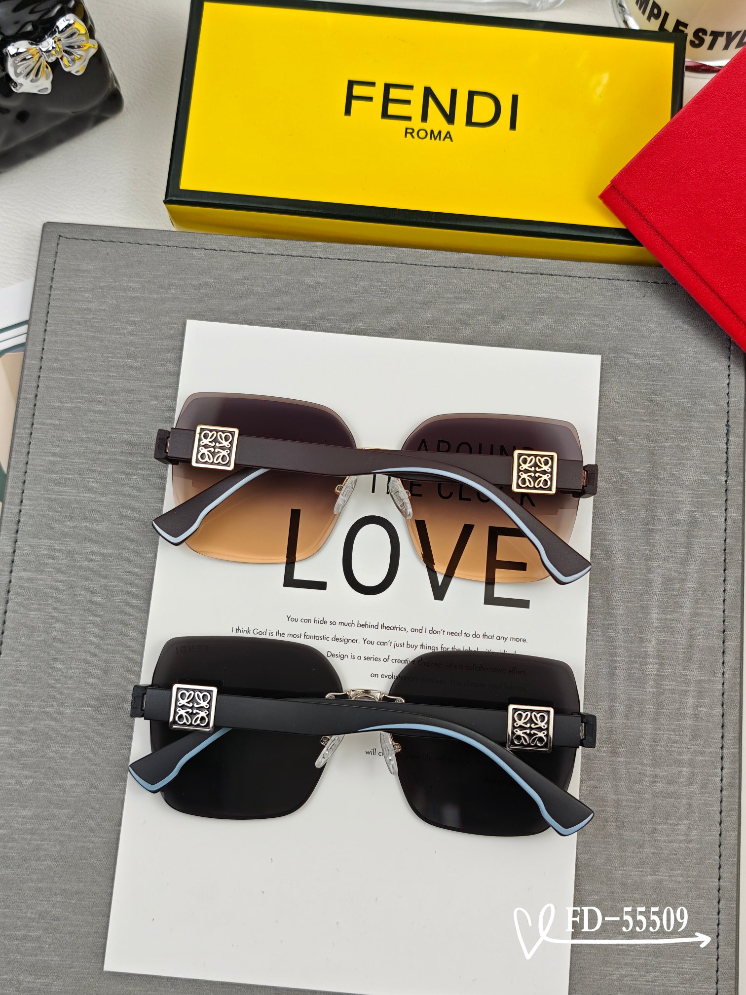   👓.【意大利芬迪-FENDI】
         🕶.【宝丽来树脂偏光镜片】
         ⭐️