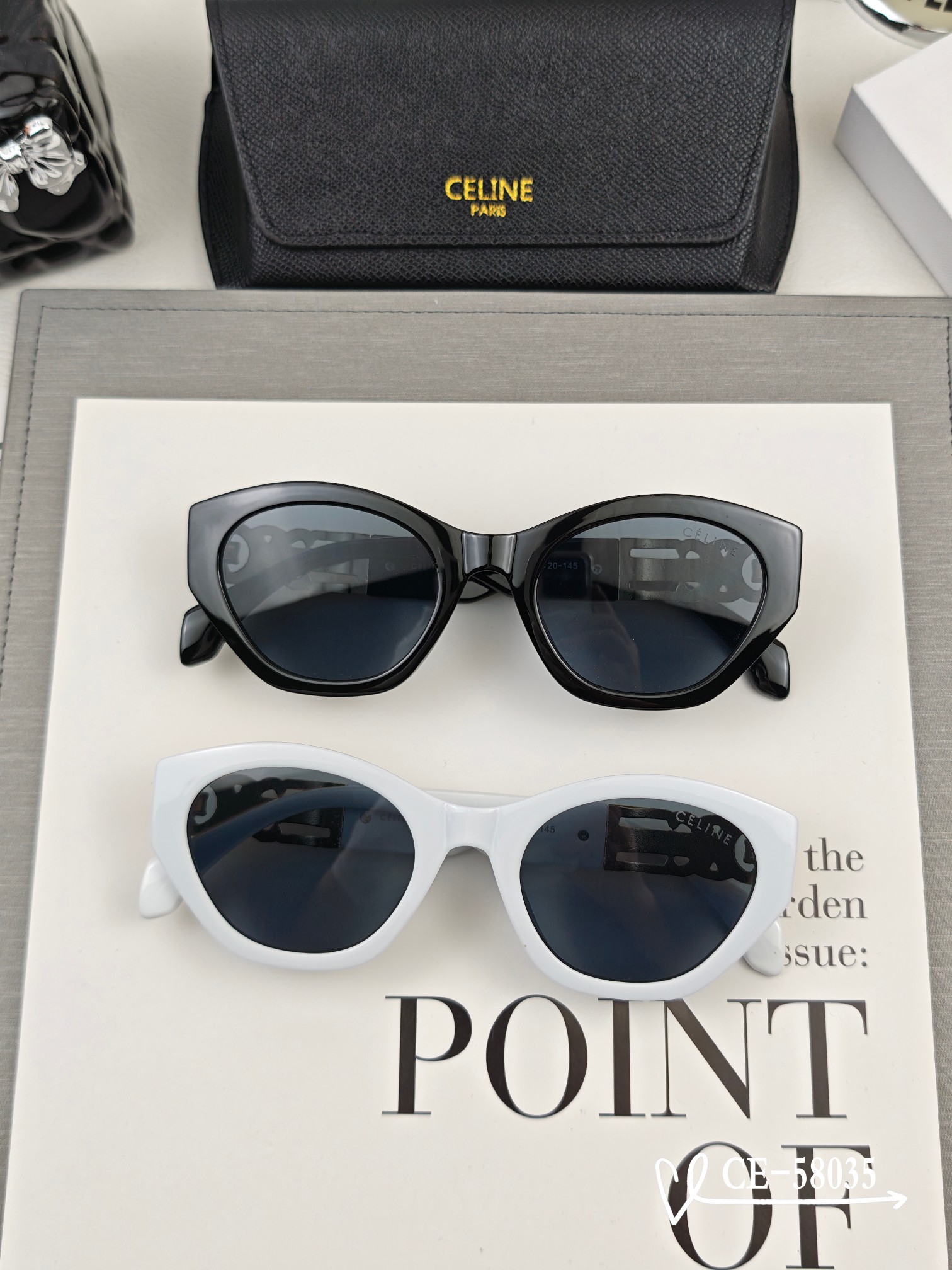   👓.【法国塞林-CELINE】
         🕶️.【宝丽来树脂偏光镜片】
         ⭐