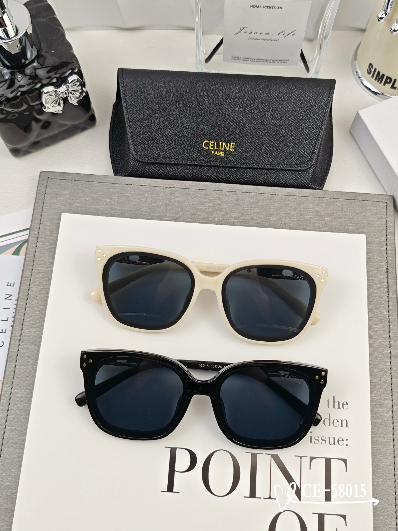   👓.【法国塞林-CELINE】
         🕶️.【宝丽来树脂偏光镜片】
         ⭐