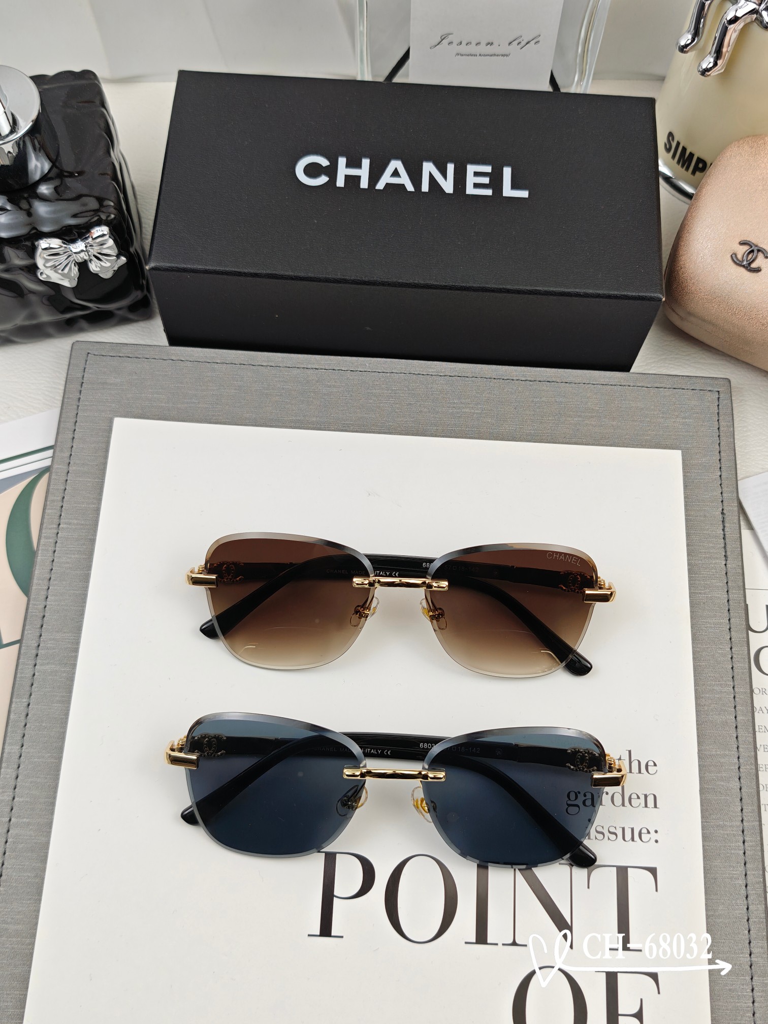   👓.【法国香奈儿-CHANEL】
         🕶.【宝丽来树脂高清镜片】
         ⭐