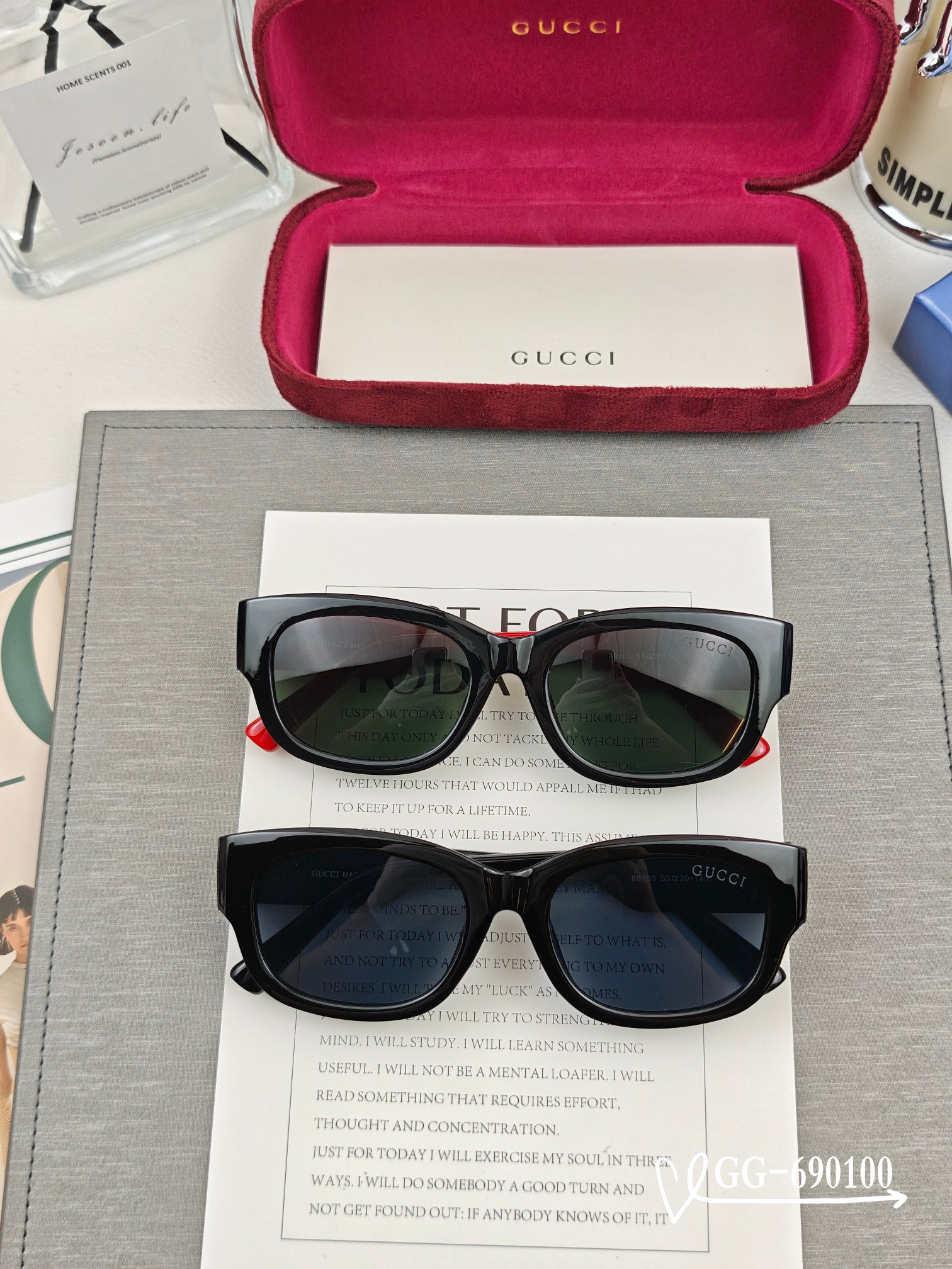   👓.【意大利古奇-GUCCI】
         🕶.【宝丽来树脂高清镜片】
         ⭐️