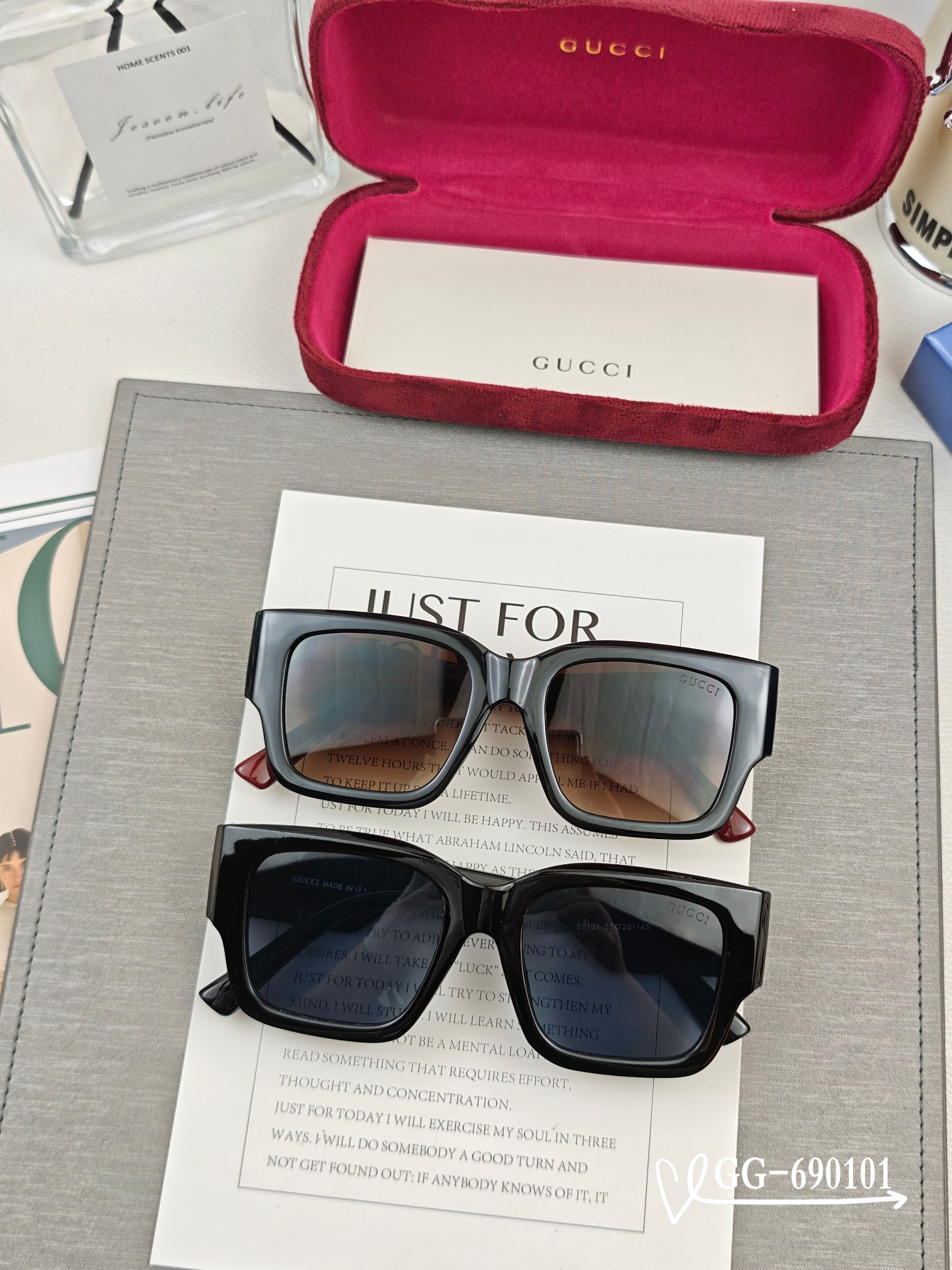   👓.【意大利古奇-GUCCI】
         🕶.【宝丽来树脂高清镜片】
         ⭐️