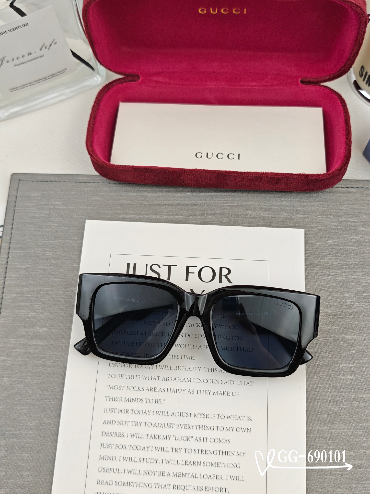  👓.【意大利古奇-GUCCI】
         🕶.【宝丽来树脂高清镜片】
         ⭐️