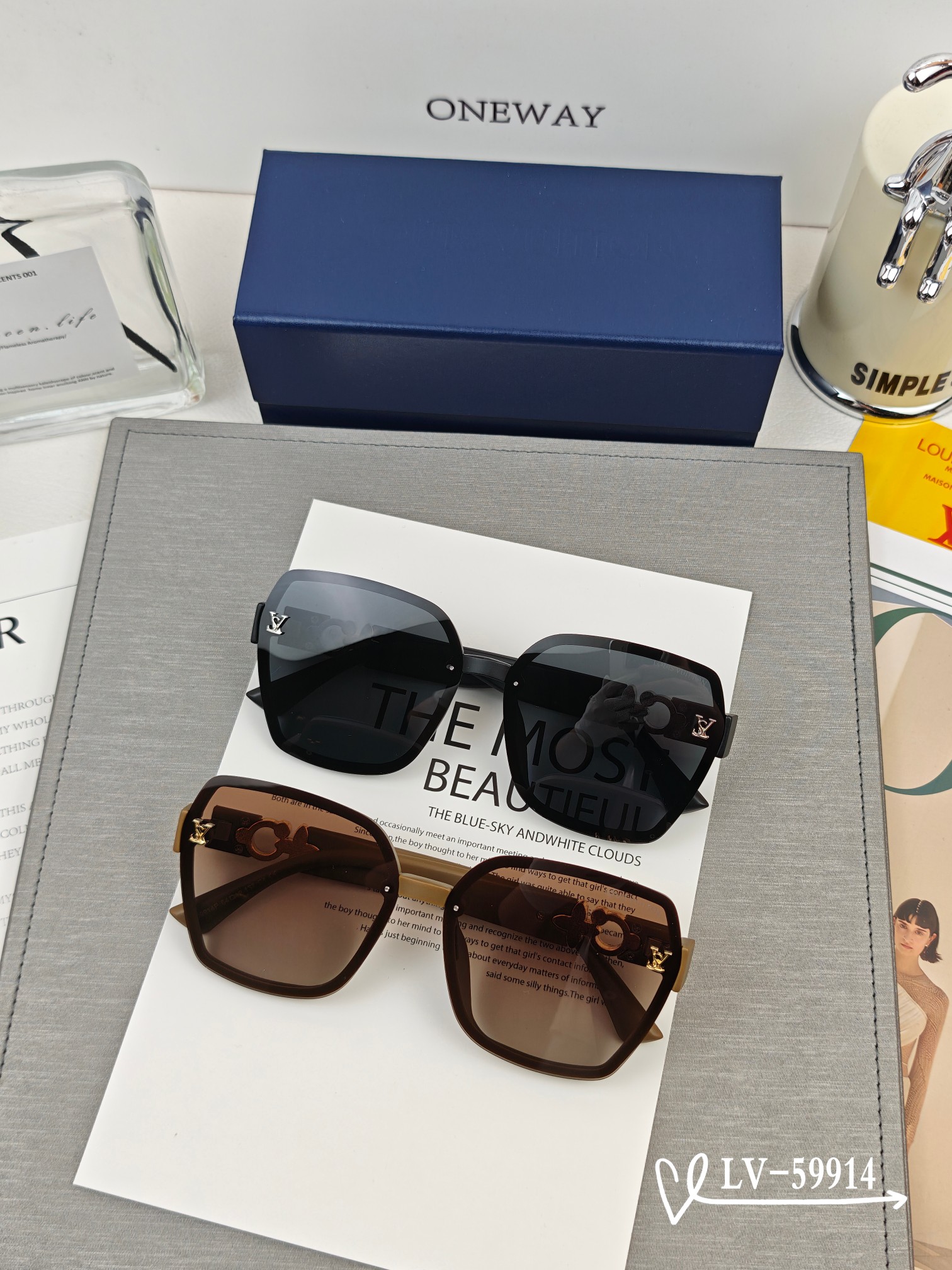   👓.【路易威登-LV】
         🕶.【宝丽来树脂镜片】
         ⭐️.【TR镜架