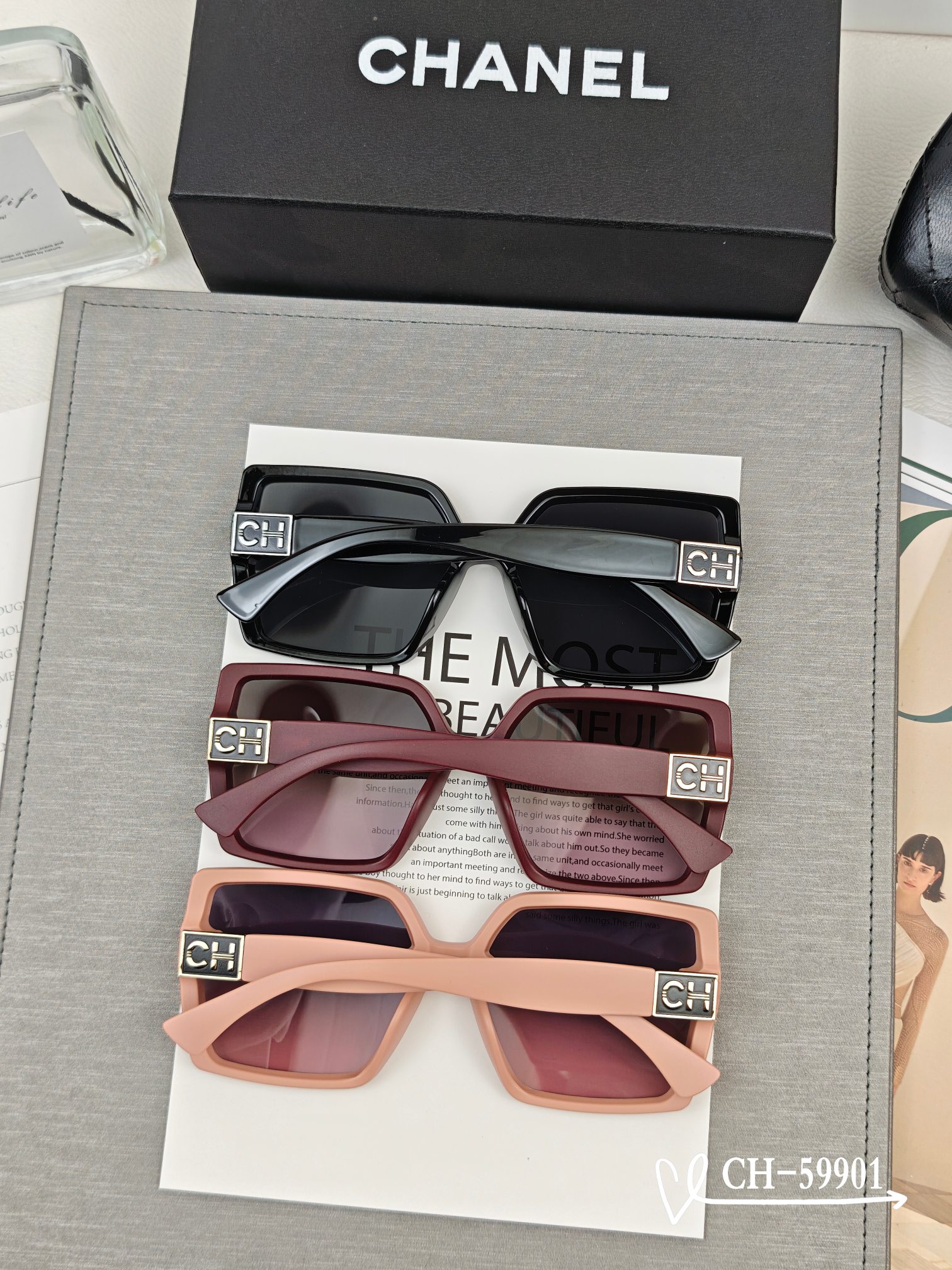   👓.【法国香奈儿-CHANEL】
         🕶.【宝丽来树脂高清镜片】
         ⭐