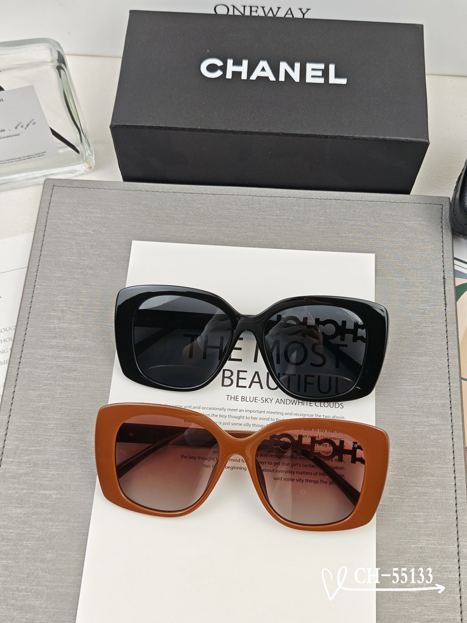   👓.【法国香奈儿-CHANEL】
         🕶.【宝丽来树脂高清镜片】
         ⭐