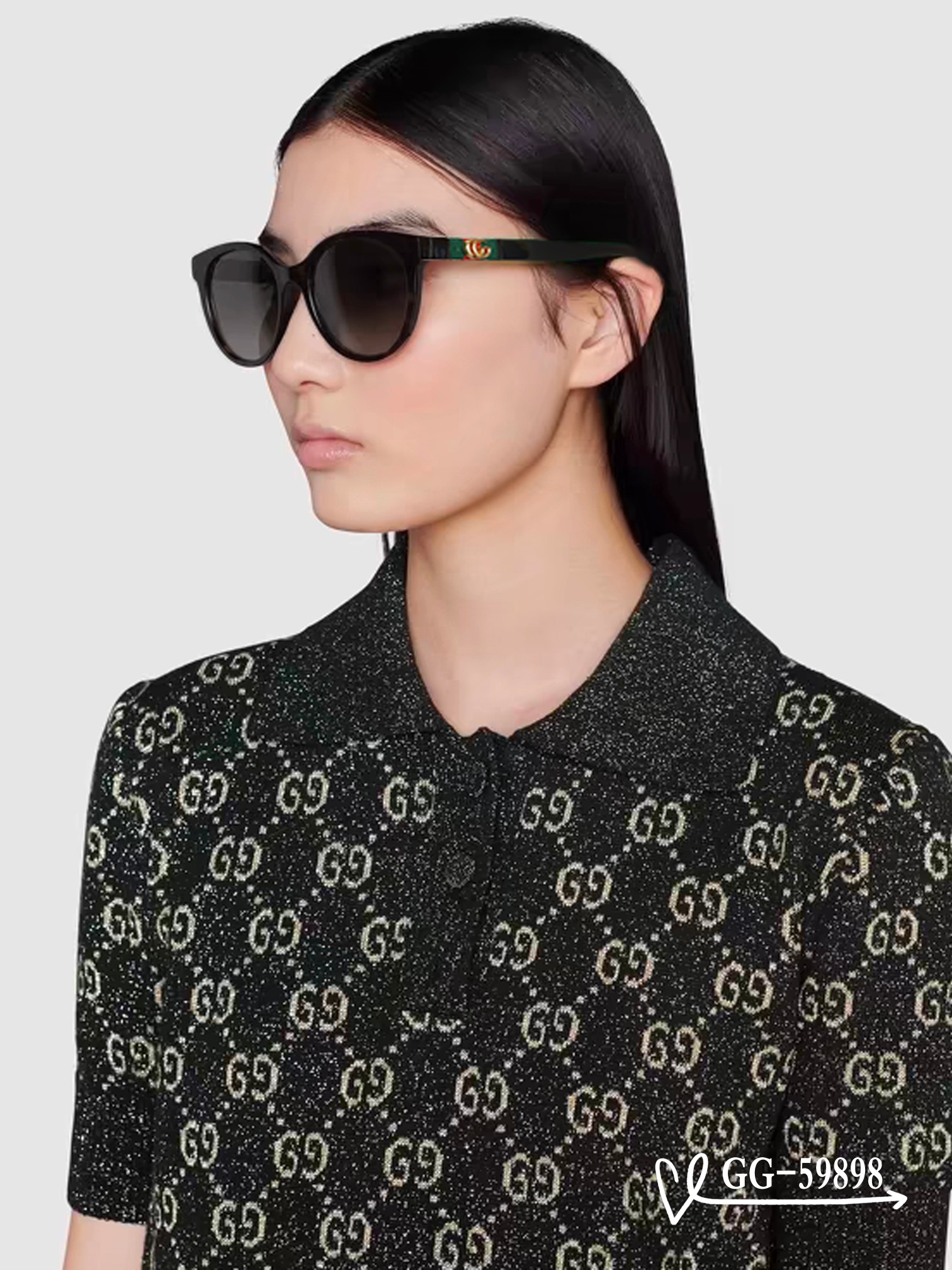   👓.【意大利古奇-GUCCI】
         🕶.【宝丽来树脂高清镜片】
         ⭐️