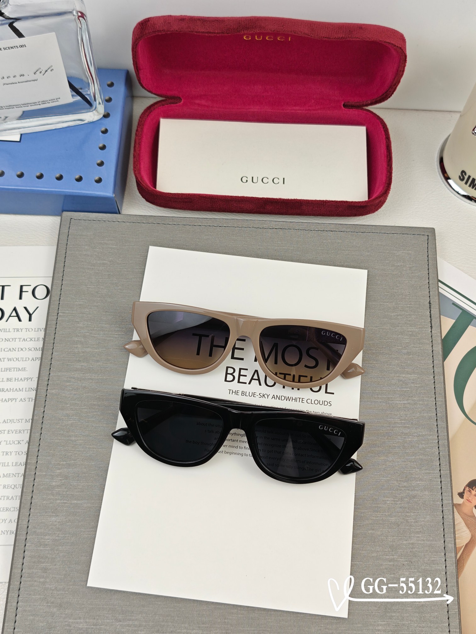   👓.【意大利古奇-GUCCI】
         🕶.【宝丽来树脂高清镜片】
         ⭐️
