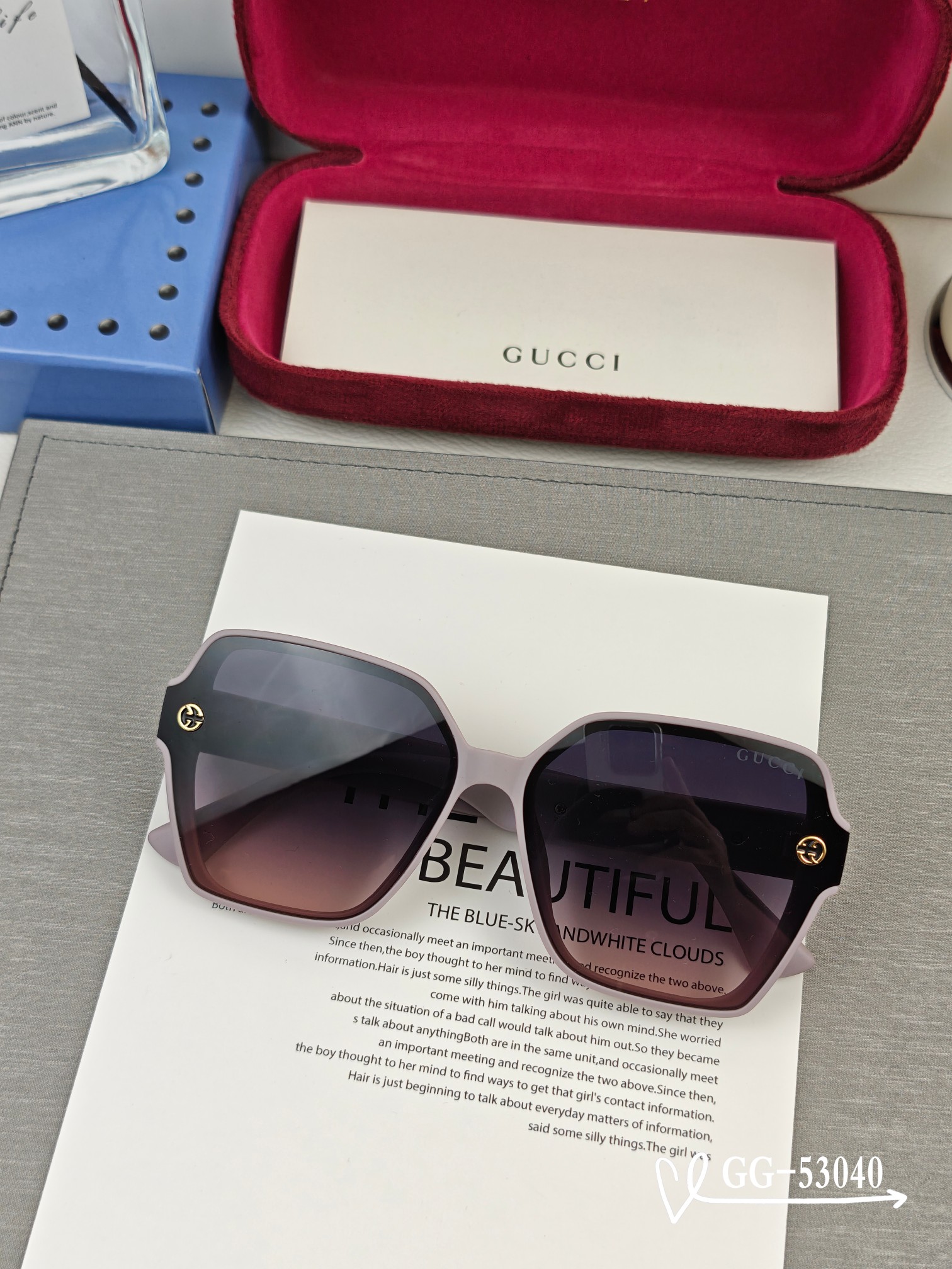   👓.【意大利古奇-GUCCI】
         🕶.【宝丽来树脂高清镜片】
         ⭐️