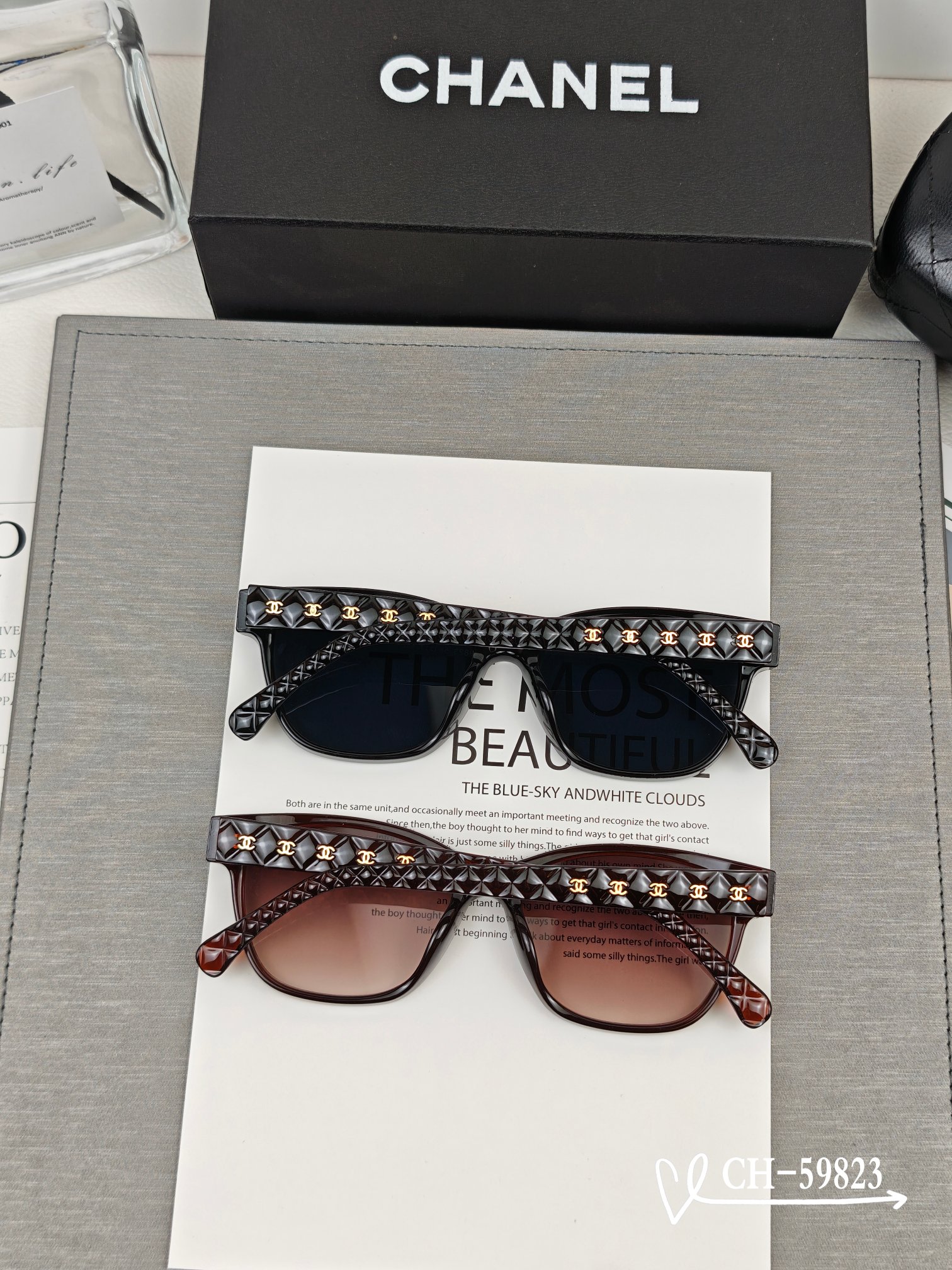   👓.【法国香奈儿-CHANEL】
         🕶.【宝丽来树脂高清镜片】
         ⭐