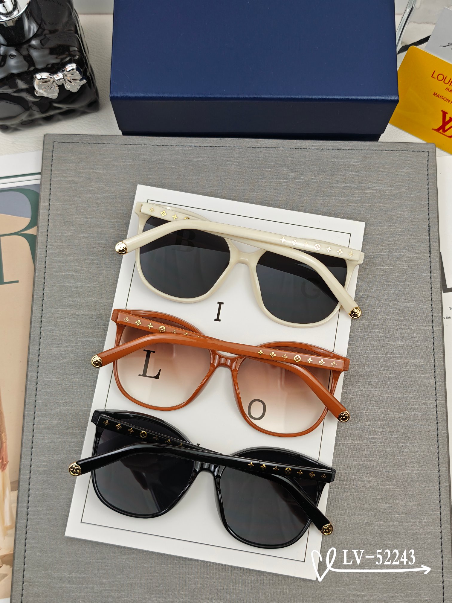   👓.【路易威登-LV】
         🕶.【宝丽来树脂镜片】
         ⭐️.【TR镜架