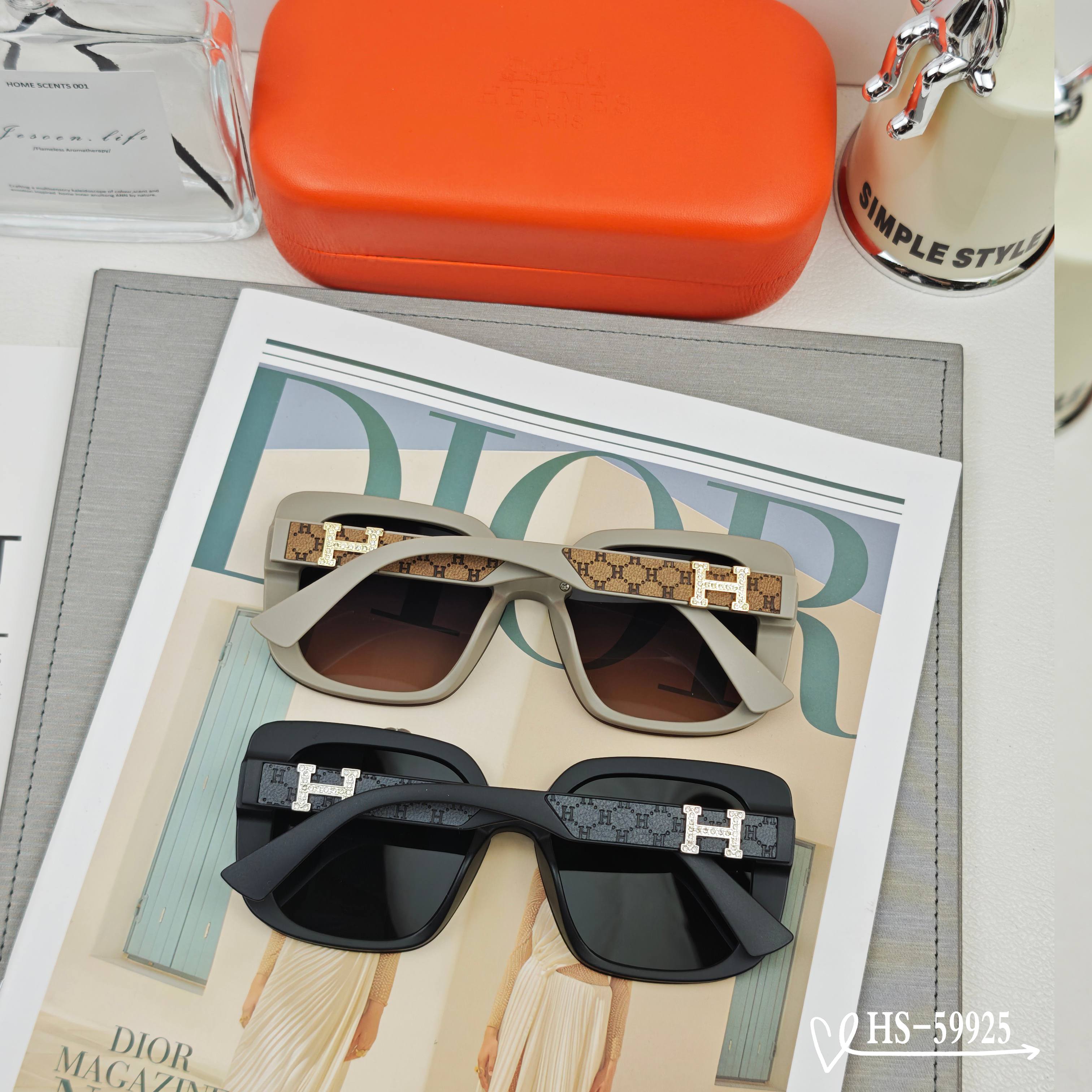    👓.【爱马仕-HERMES】
         🕶.【宝丽来树脂偏光镜片】
         ⭐️