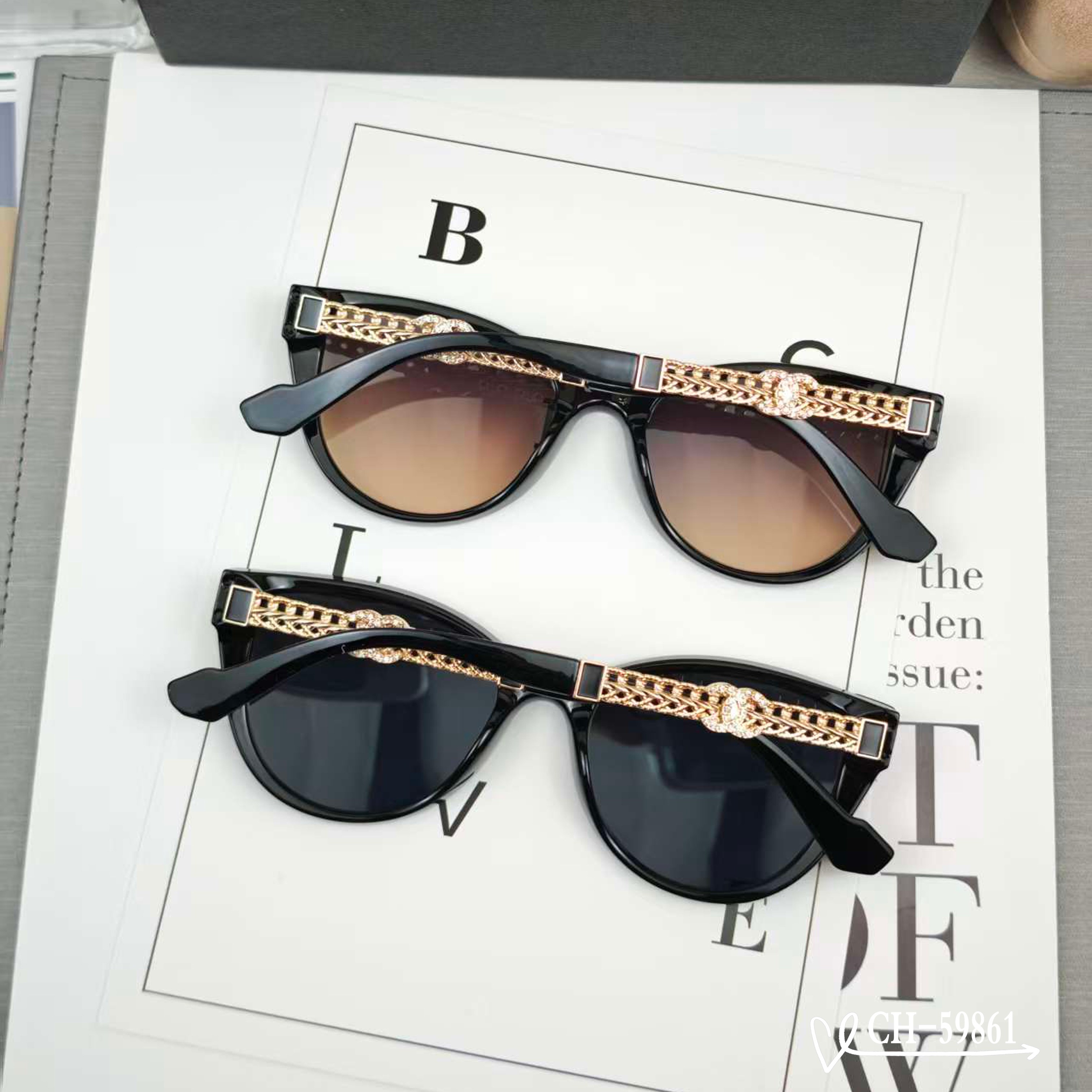   👓.【法国香奈儿-CHANEL】
         🕶.【宝丽来树脂高清镜片】
         ⭐