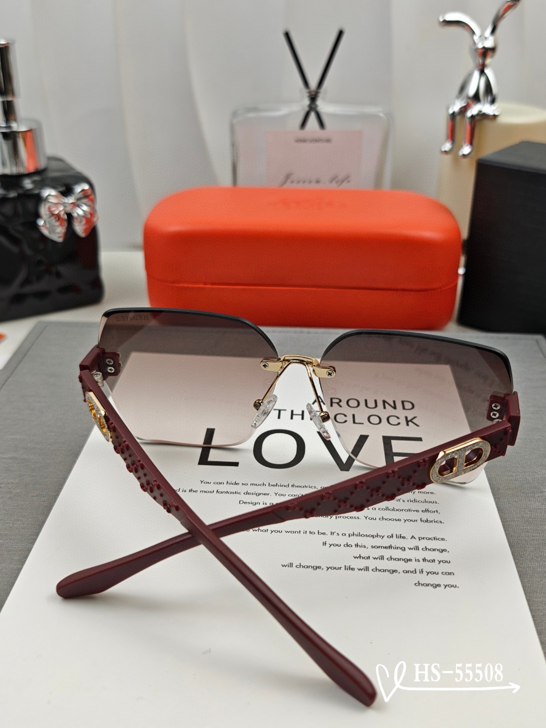    👓.【爱马仕-HERMES】
         🕶.【宝丽来树脂偏光镜片】
         ⭐️