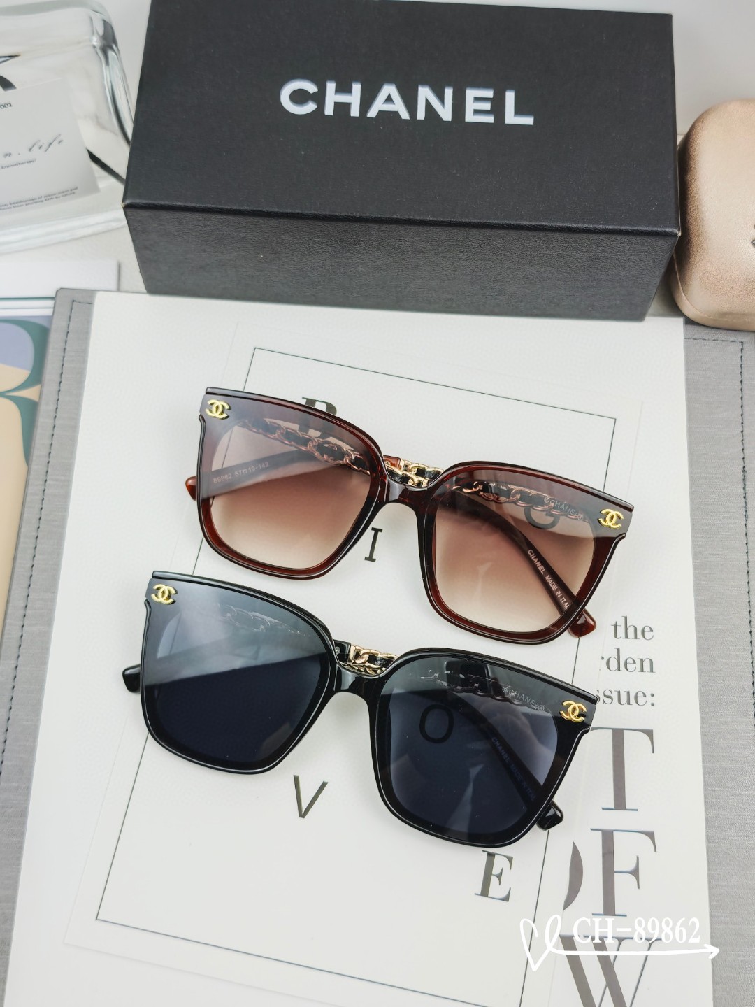   👓.【法国香奈儿-CHANEL】
         🕶.【宝丽来树脂高清镜片】
         ⭐