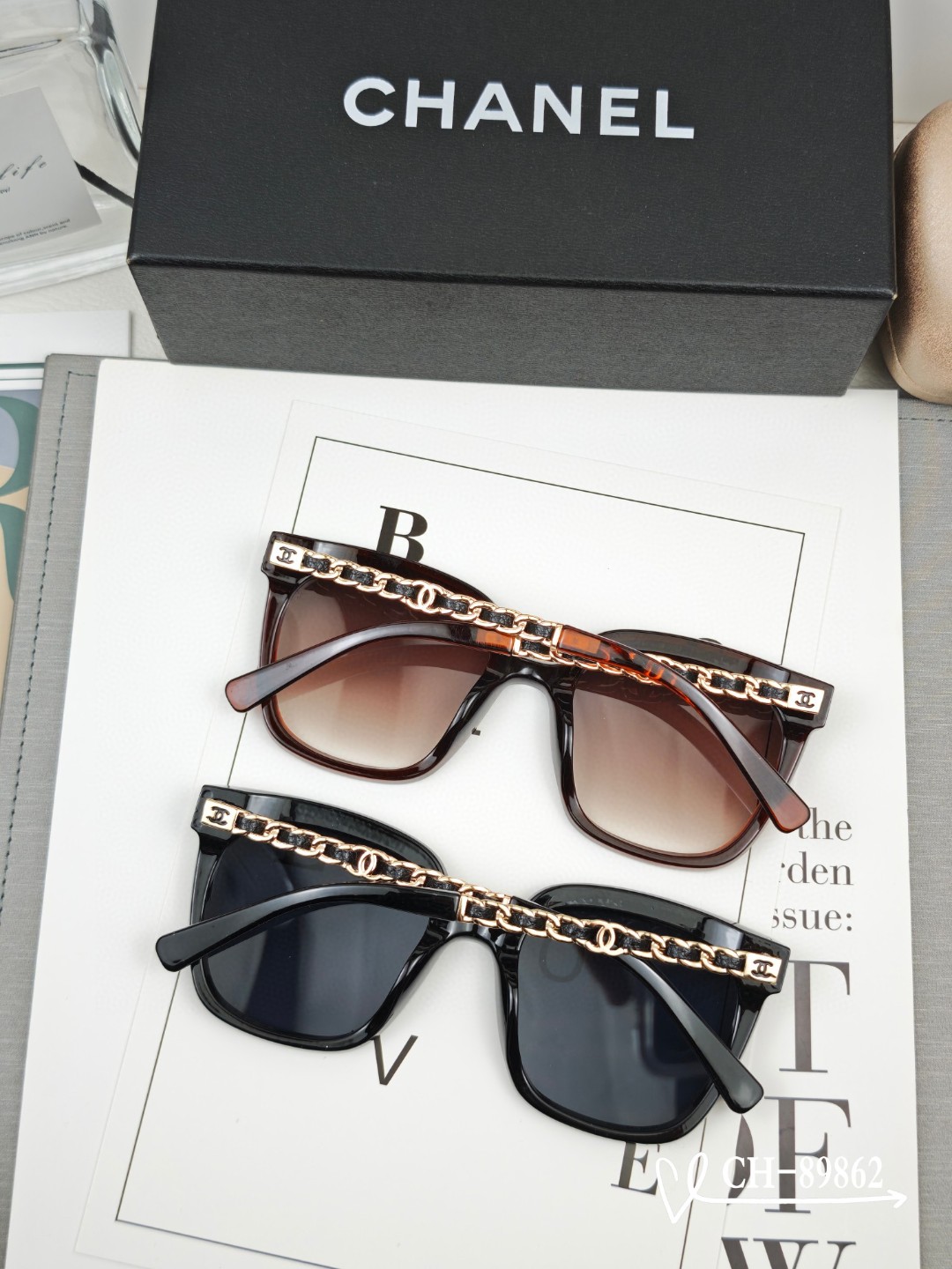   👓.【法国香奈儿-CHANEL】
         🕶.【宝丽来树脂高清镜片】
         ⭐