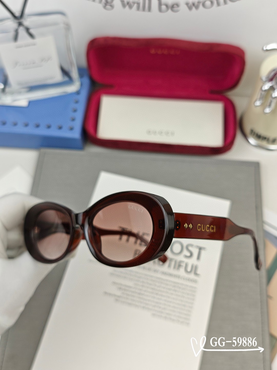   👓.【意大利古奇-GUCCI】
         🕶.【宝丽来树脂高清镜片】
         ⭐️