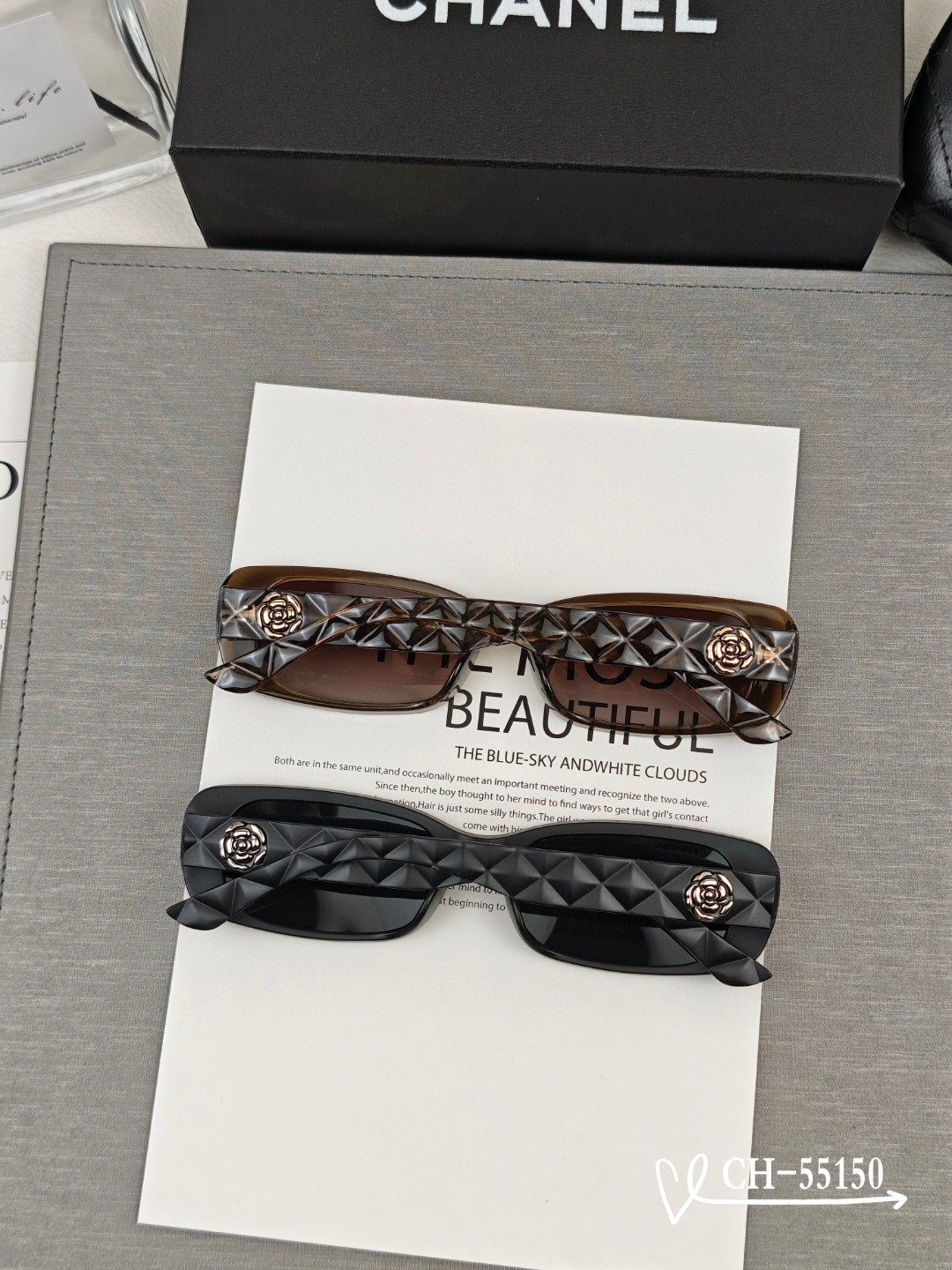   👓.【法国香奈儿-CHANEL】
         🕶.【宝丽来树脂高清镜片】
         ⭐
