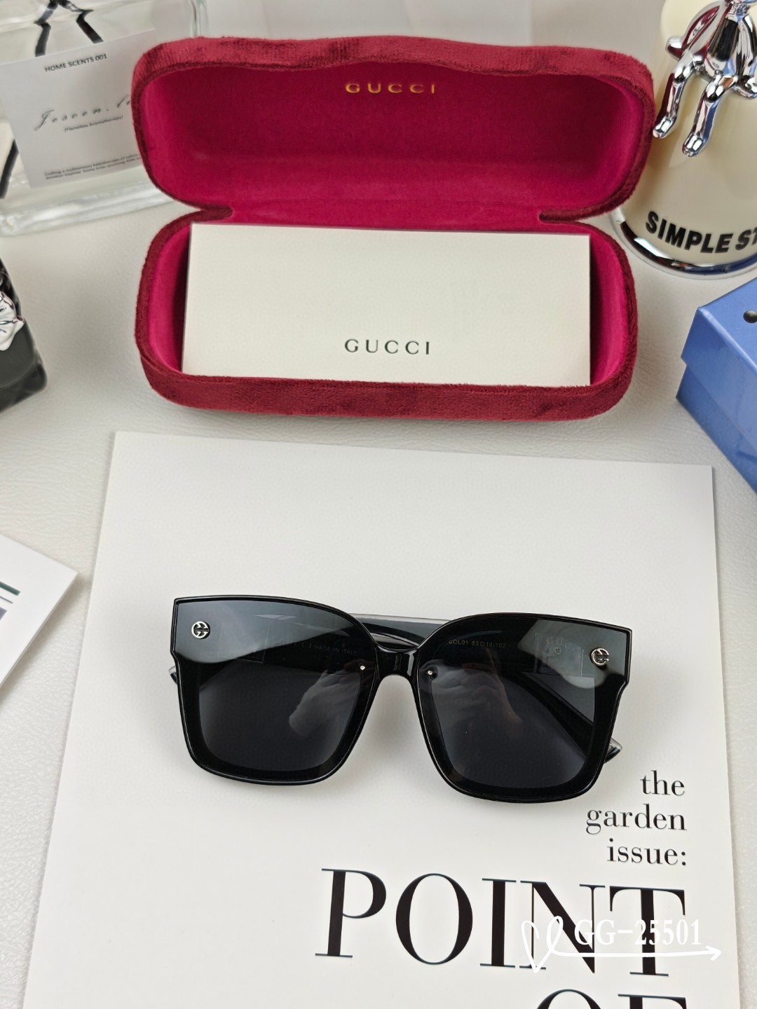   👓.【意大利古奇-GUCCI】
         🕶.【宝丽来树脂高清镜片】
         ⭐️