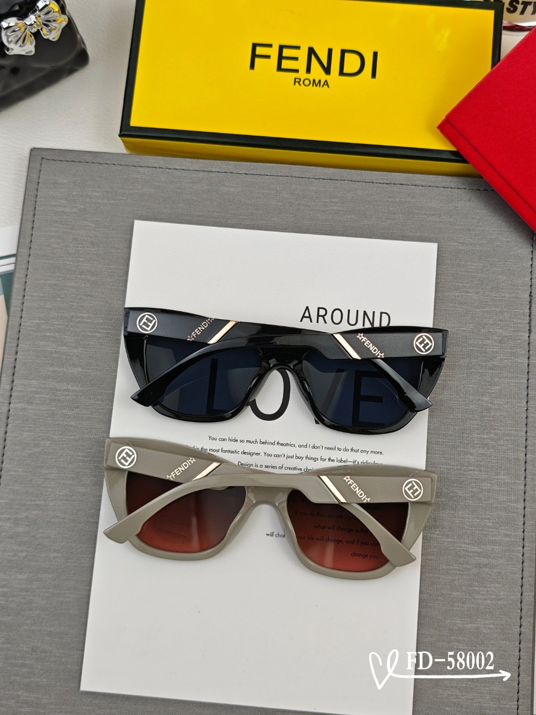   👓.【意大利芬迪-FENDI】
         🕶.【宝丽来树脂偏光镜片】
         ⭐️