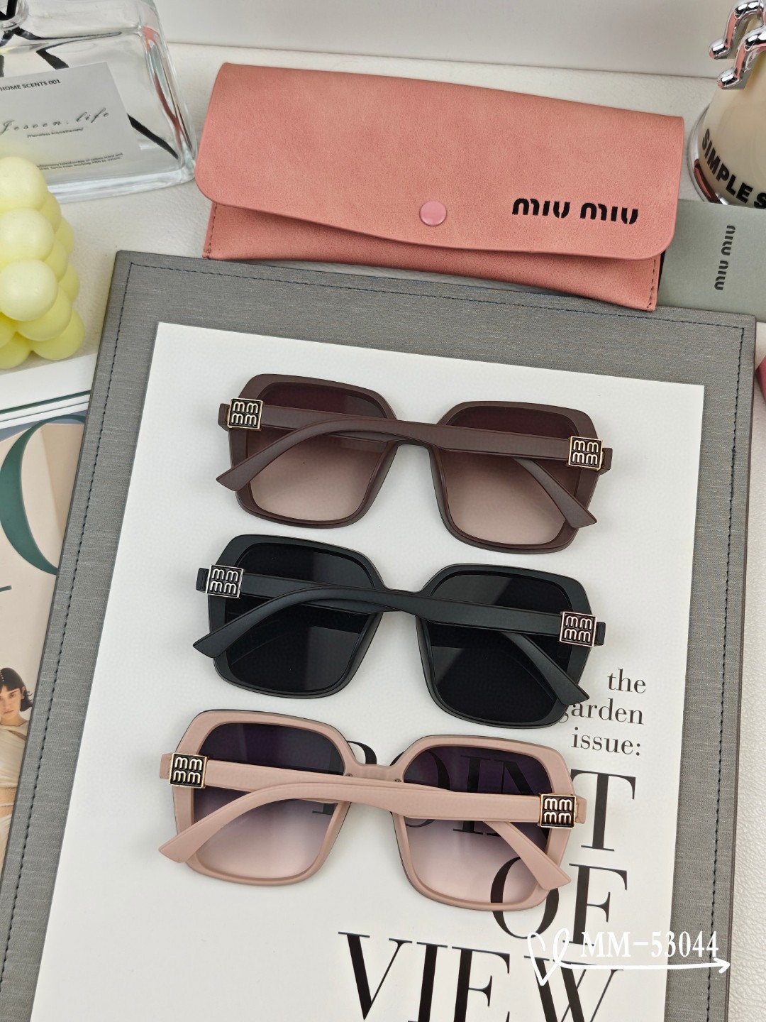   👓.【意大利谬谬-miumiu】
         🕶.【宝丽来树脂偏光镜片】
         ⭐